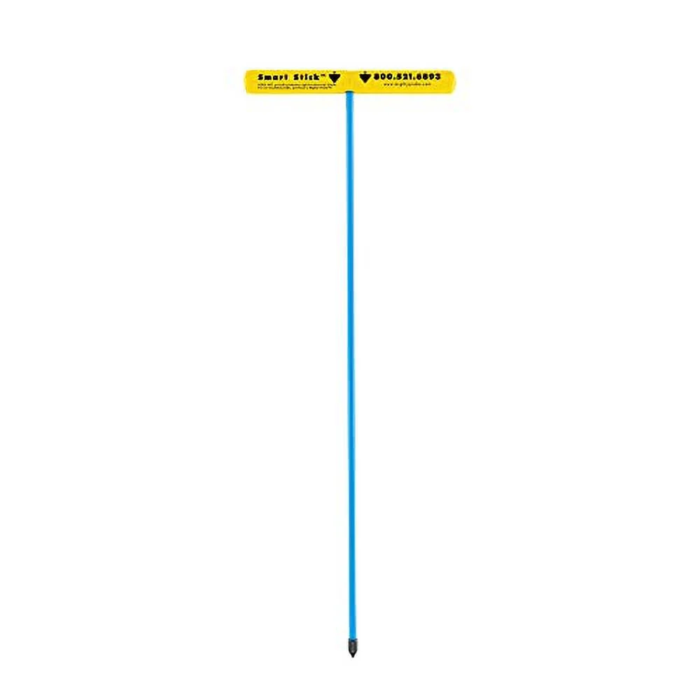 T&T Tools Smart Stick Metal Soil Probe - T-Handle Probing Rod, Steel Rods, 48-Inch Long Metal Rod w/ 7/16