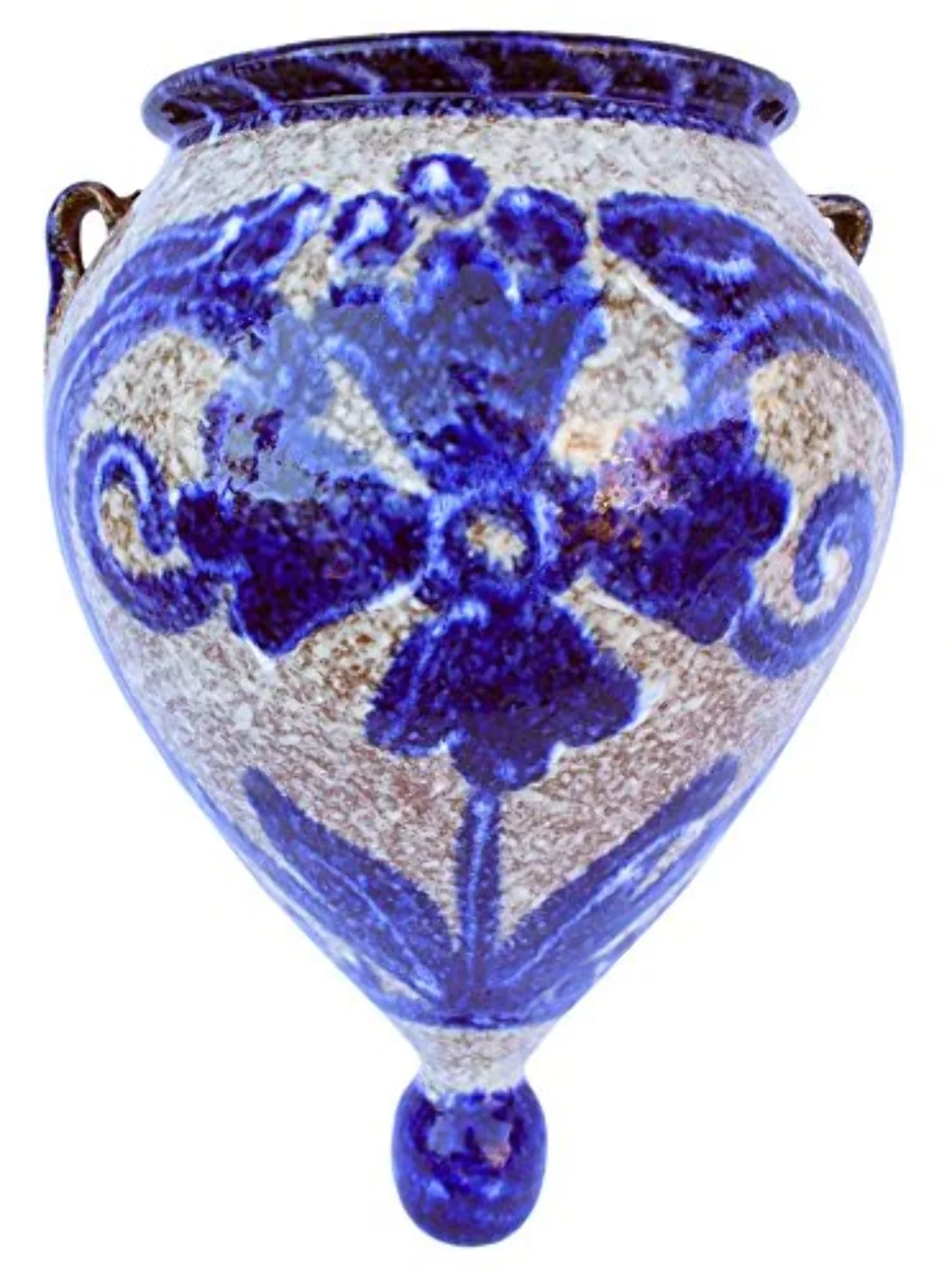 Wall Planter - Spanish Orza (Spanish Azul) - Hand Painted in Spain