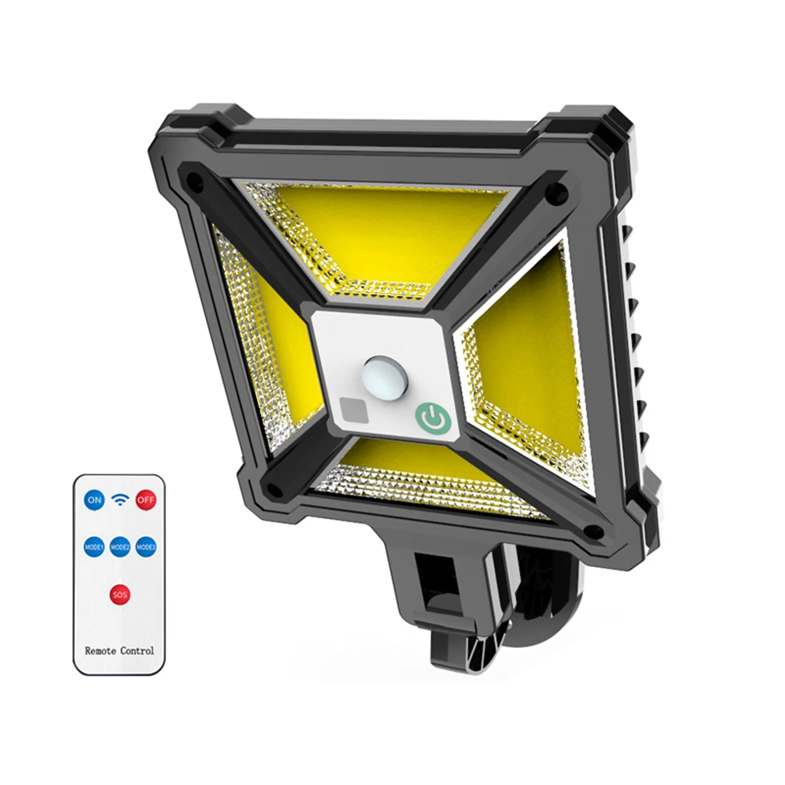 Water Sprinkler for Kids LED Remote Control Solar Street Lights Outdoor Wireless Solar Wall Light Motion Sensor With 3 Lighting Modes For Porch Retirement Gift for Woman