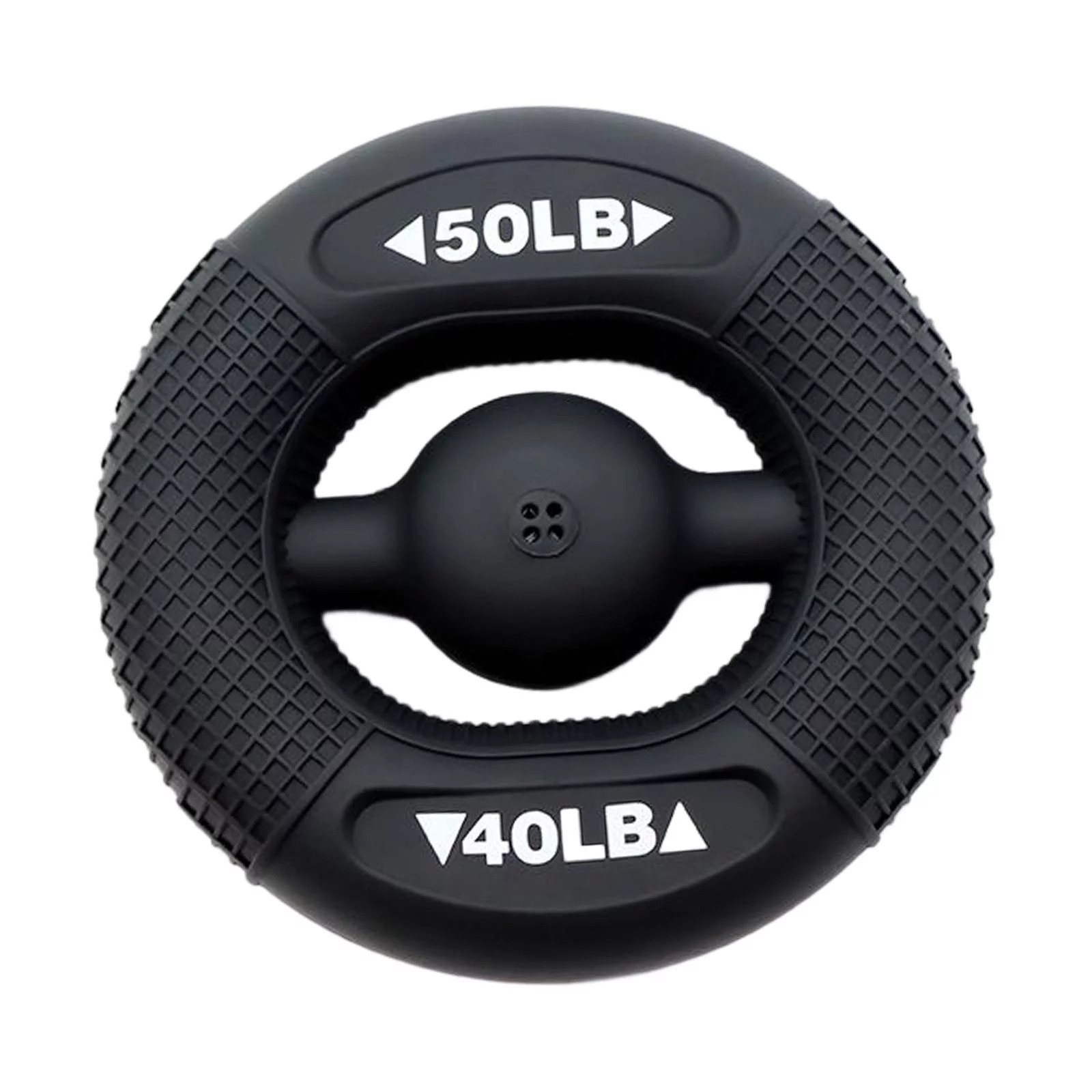 Hand Grip Strengthener Finger Exerciser Durable Grip Carpal Expander for Wrist Strength Training, Forearm Strengthener Climbing Athletes Black 40LB-50LB