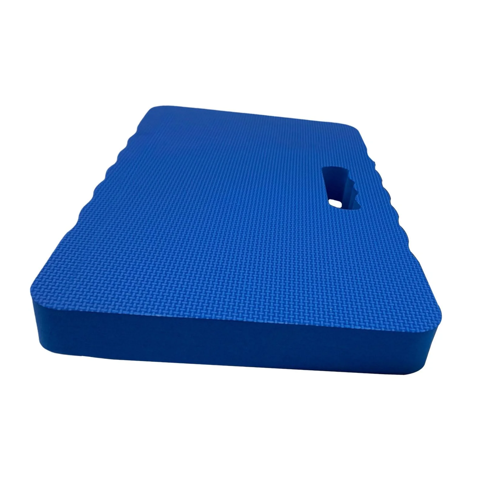 oshhnii Garden Kneeler Kneeling Pad Knee Cushion EVA Material Built in Handle Waterproof 400g Blue 46x28x4cm