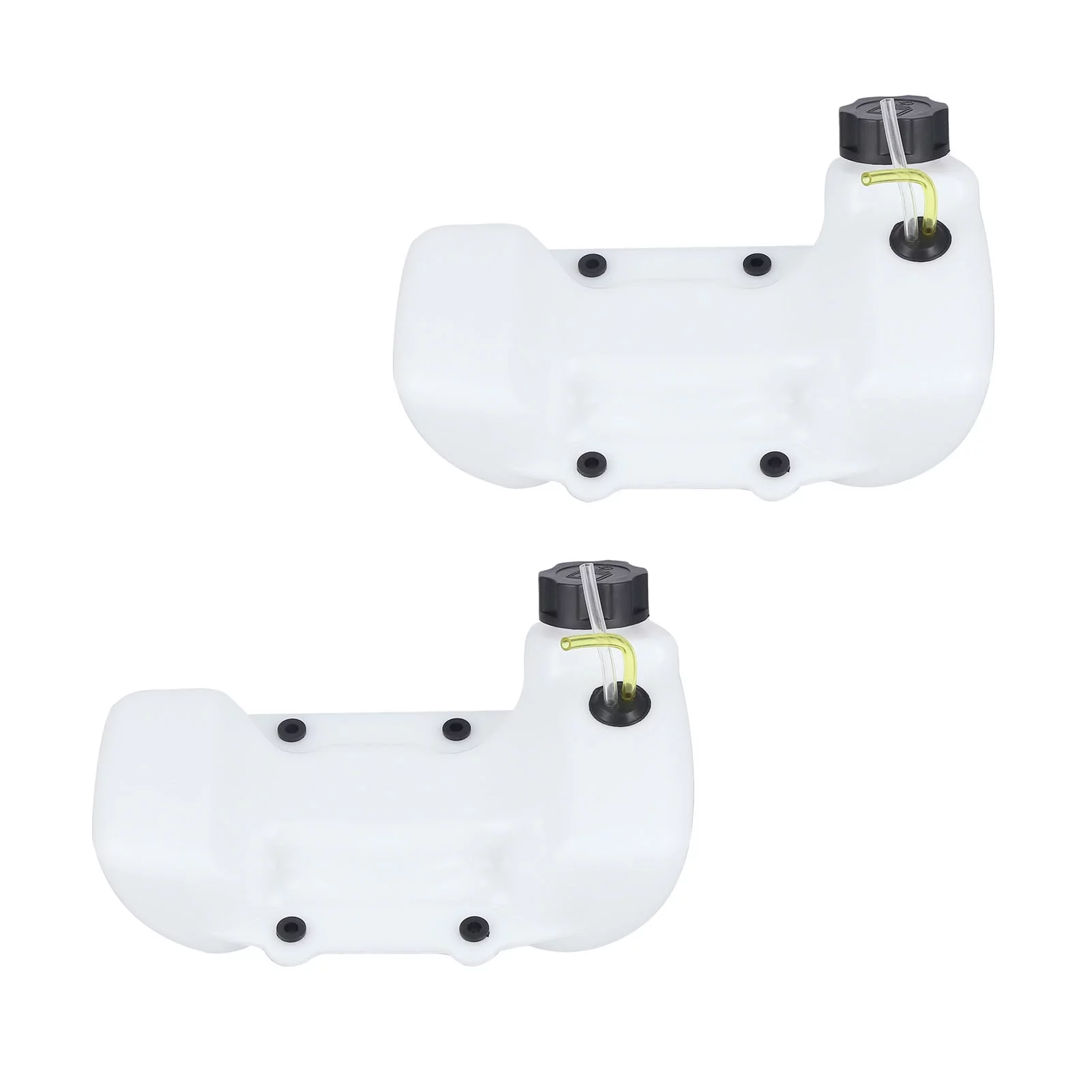 TICFOX 2PCS Fuel Tank Plastic Stable Garden Trimmer Cutter Oil Tank for CG430 CG520 Strimmers Garden Fuel Tank