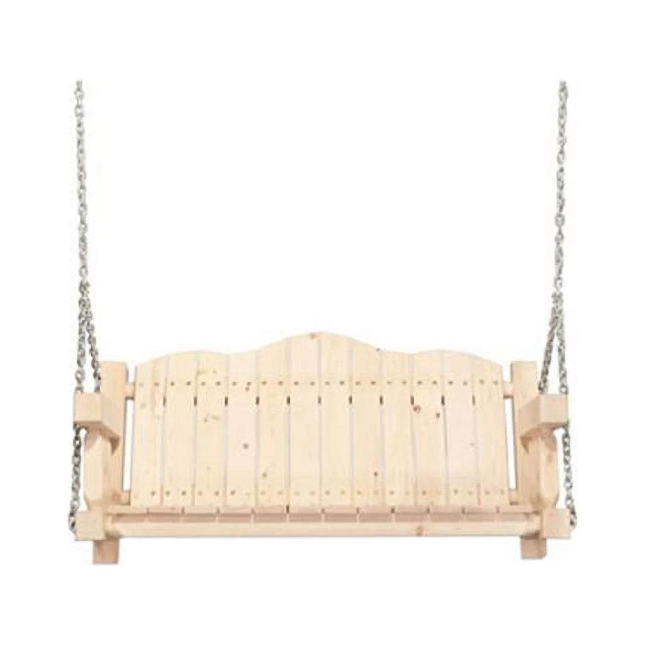 Swing Seat with Chains - Homestead Collection - Clear Exterior Finish