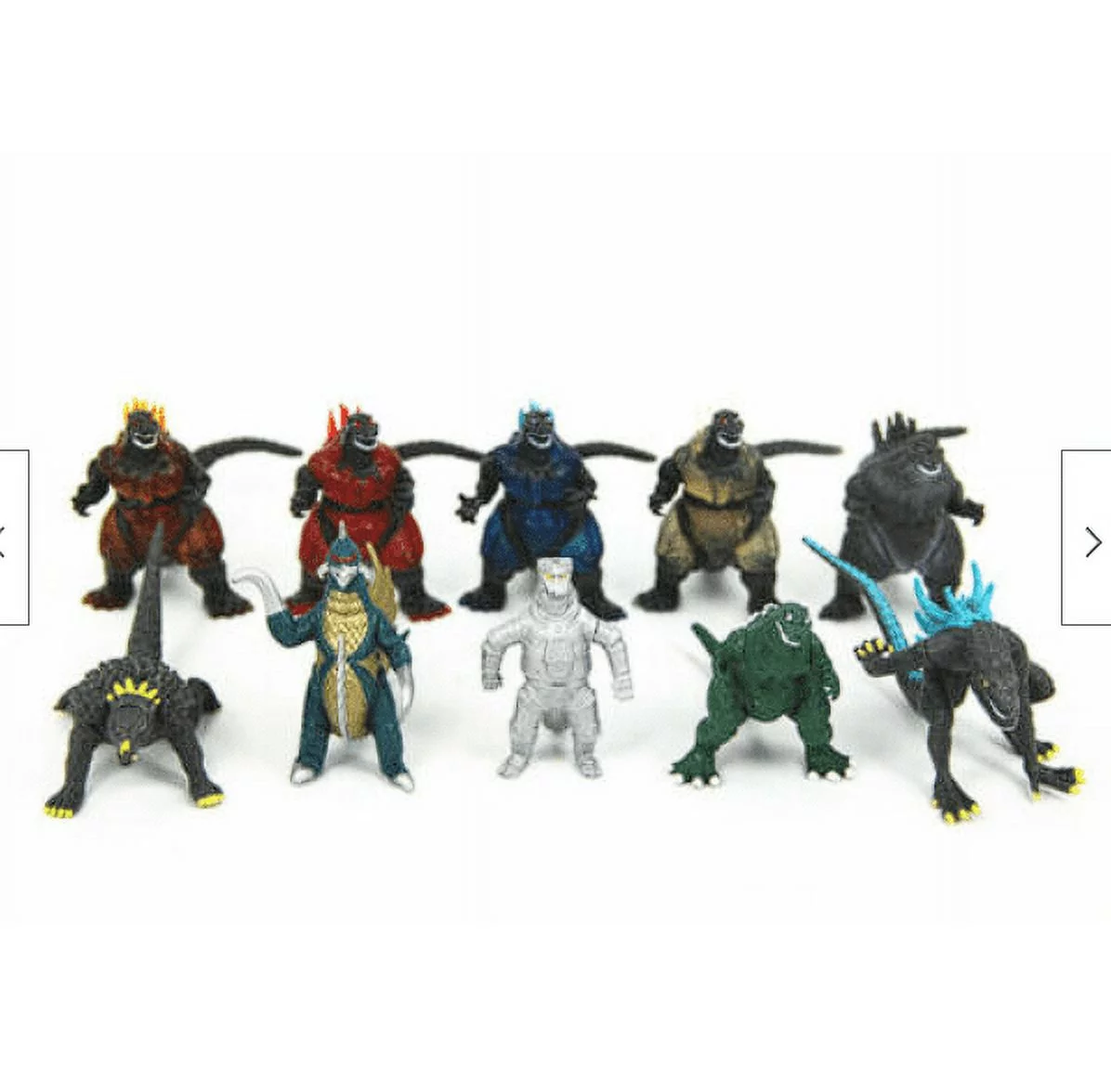 Godzilla King of the Monster Shin Mechagodzilla 10pcs Toy Figures Set Party Gift