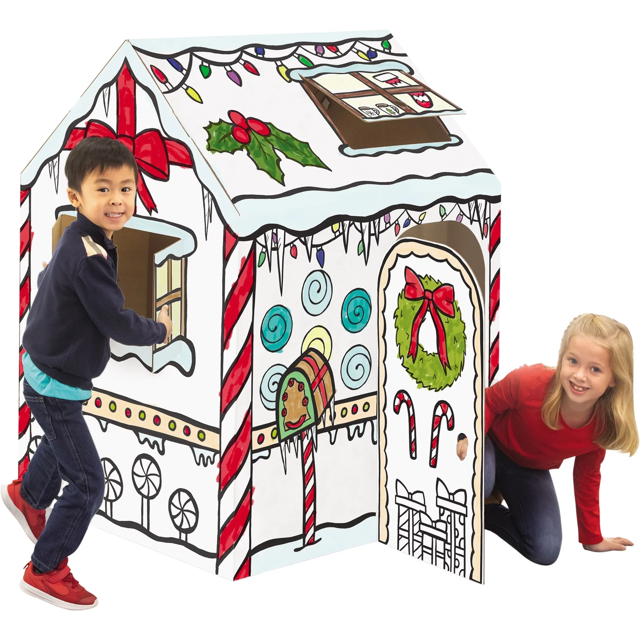 Bankers Box at Play Holiday Gingerbread Playhouse (1230601)