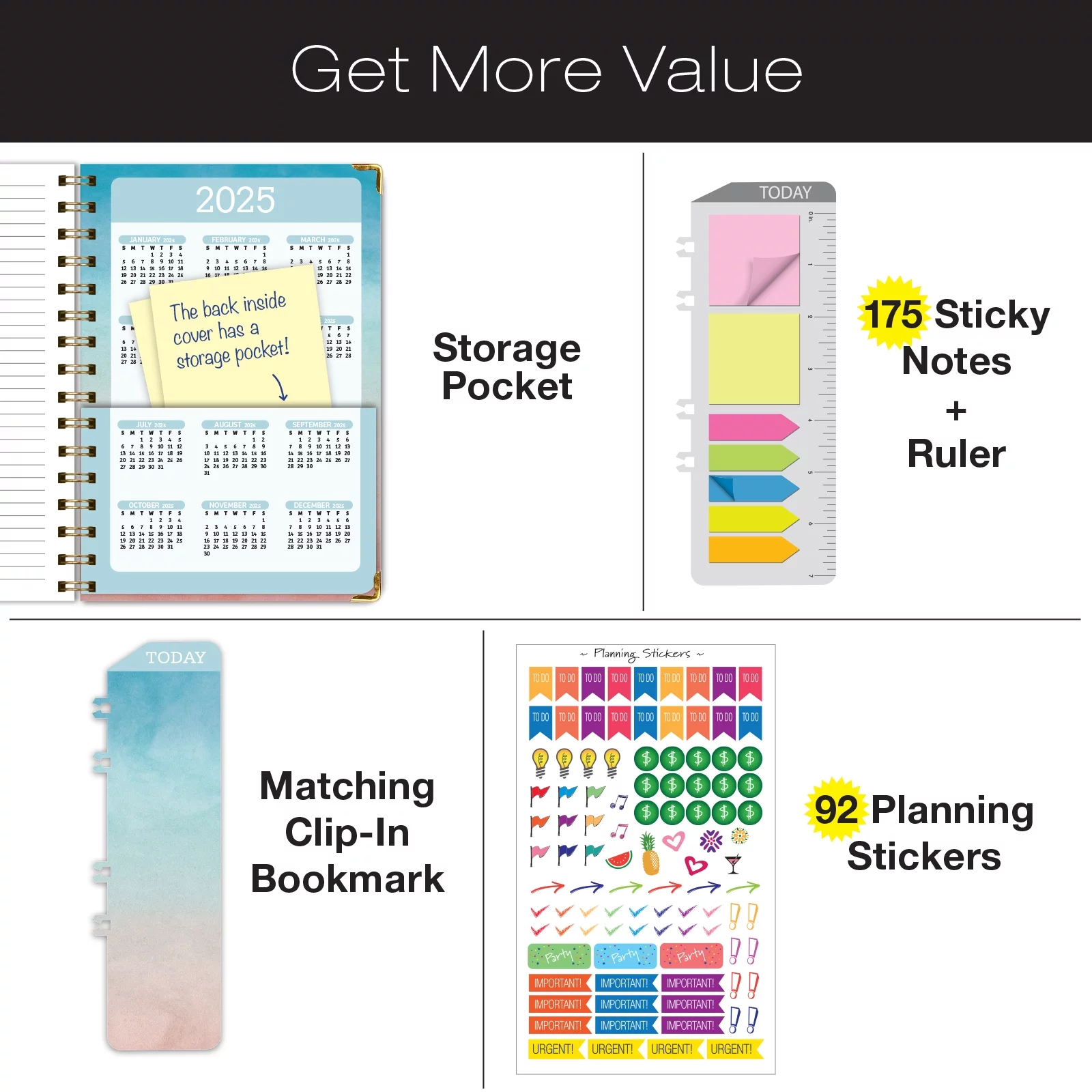 Hardcover CY 2024 Fashion Planner - 5.5