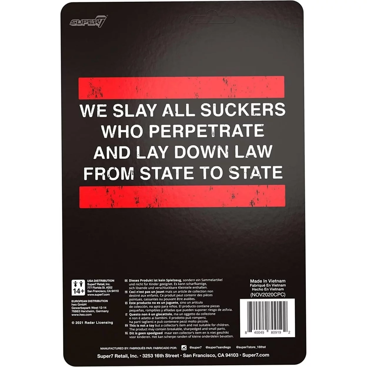 Run DMC Darryl DMC McDaniels Hip Hop Rap King Legend Figure Super7