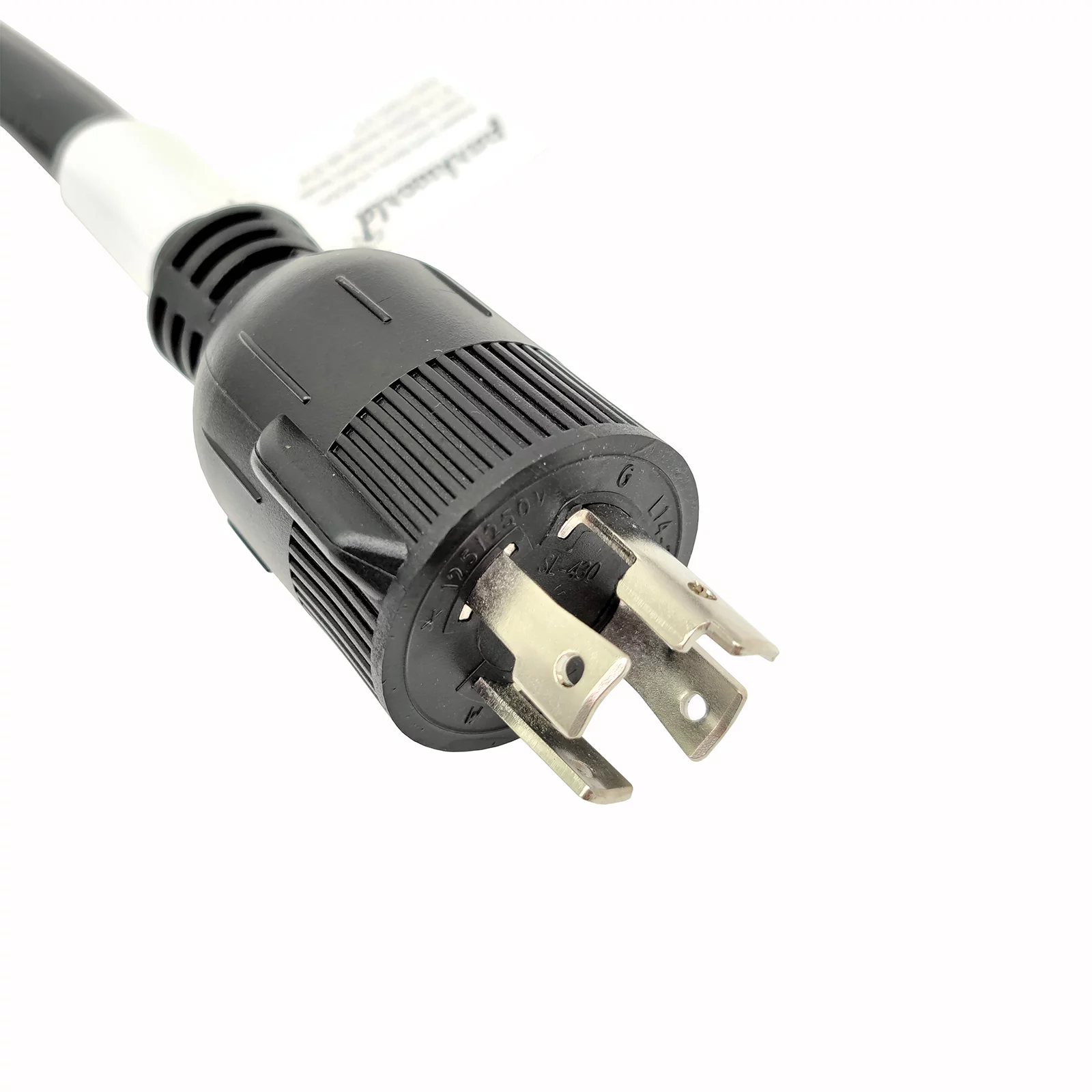 Parkworld 886474 Generator Splitter 4-Prong L14-30P Male to L14-30R & L14-20R Female Y Adapter cord