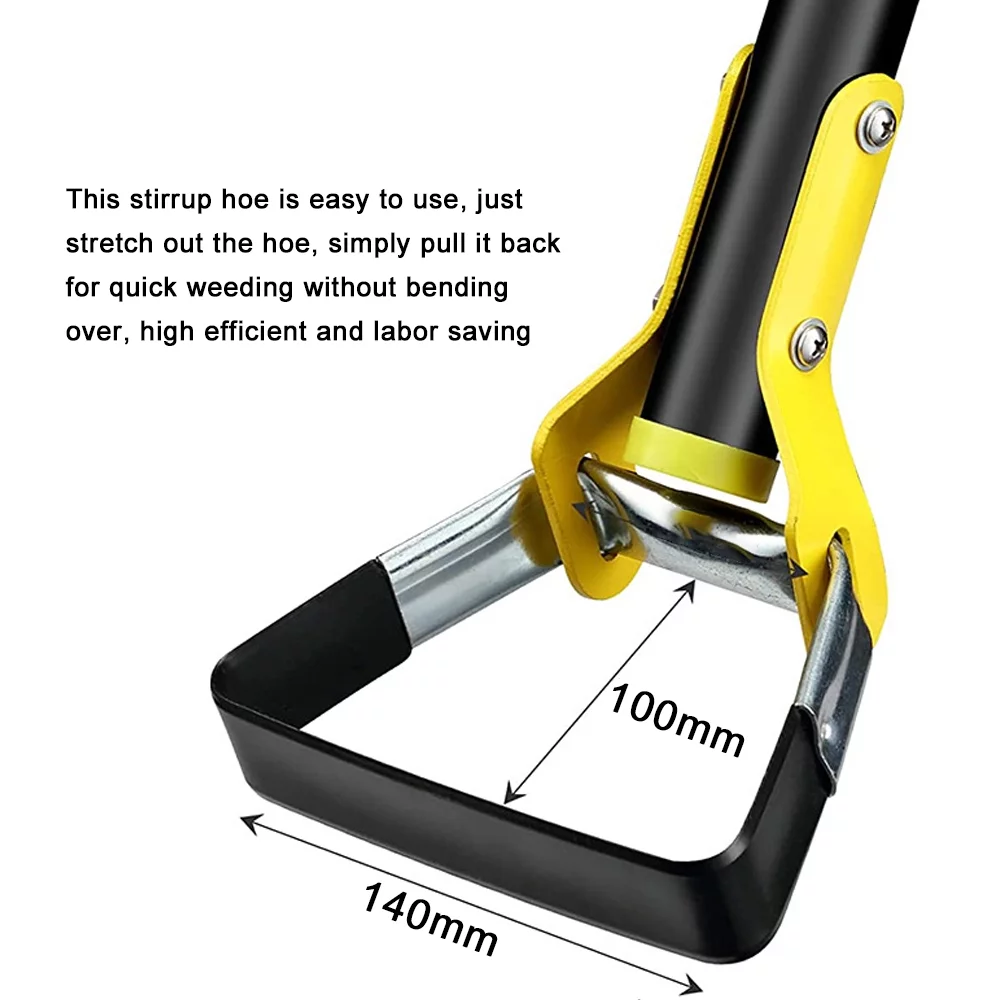 Apexeon Handheld Stainless Steel Weeding Hoe, Ideal Tool for Efficient Weed Removal in Agriculture