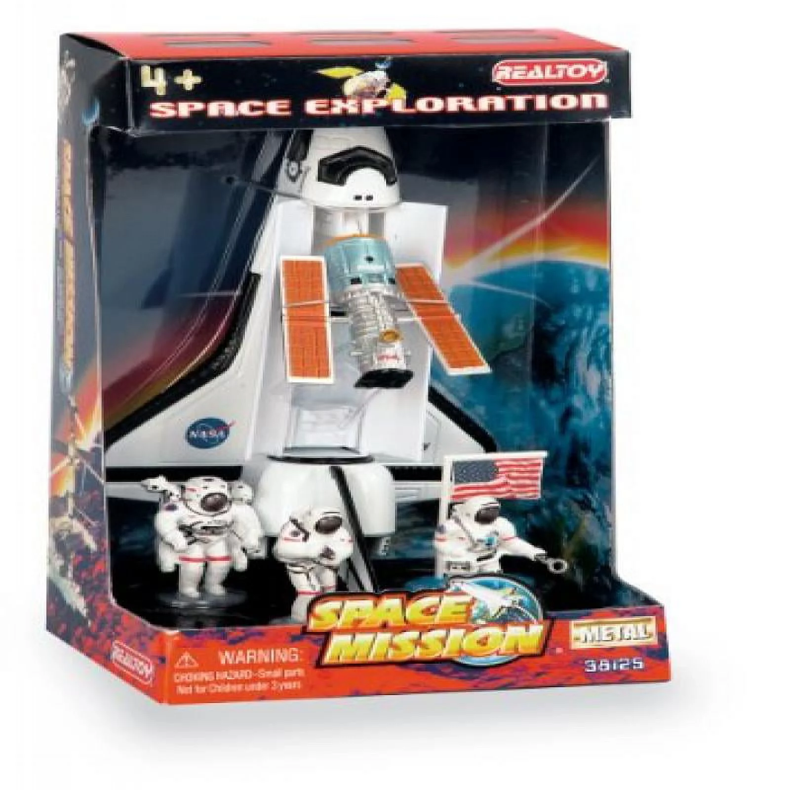 Space Shuttle 4 Piece Play Set