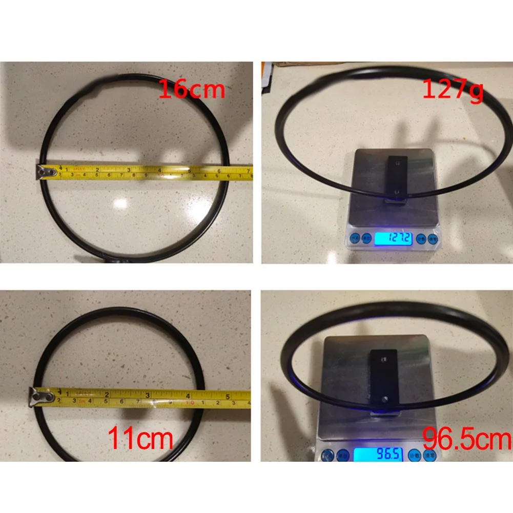 1X Plant Flower Pot Wall Mounted Ring Holder Garden Hang Basket Bracket