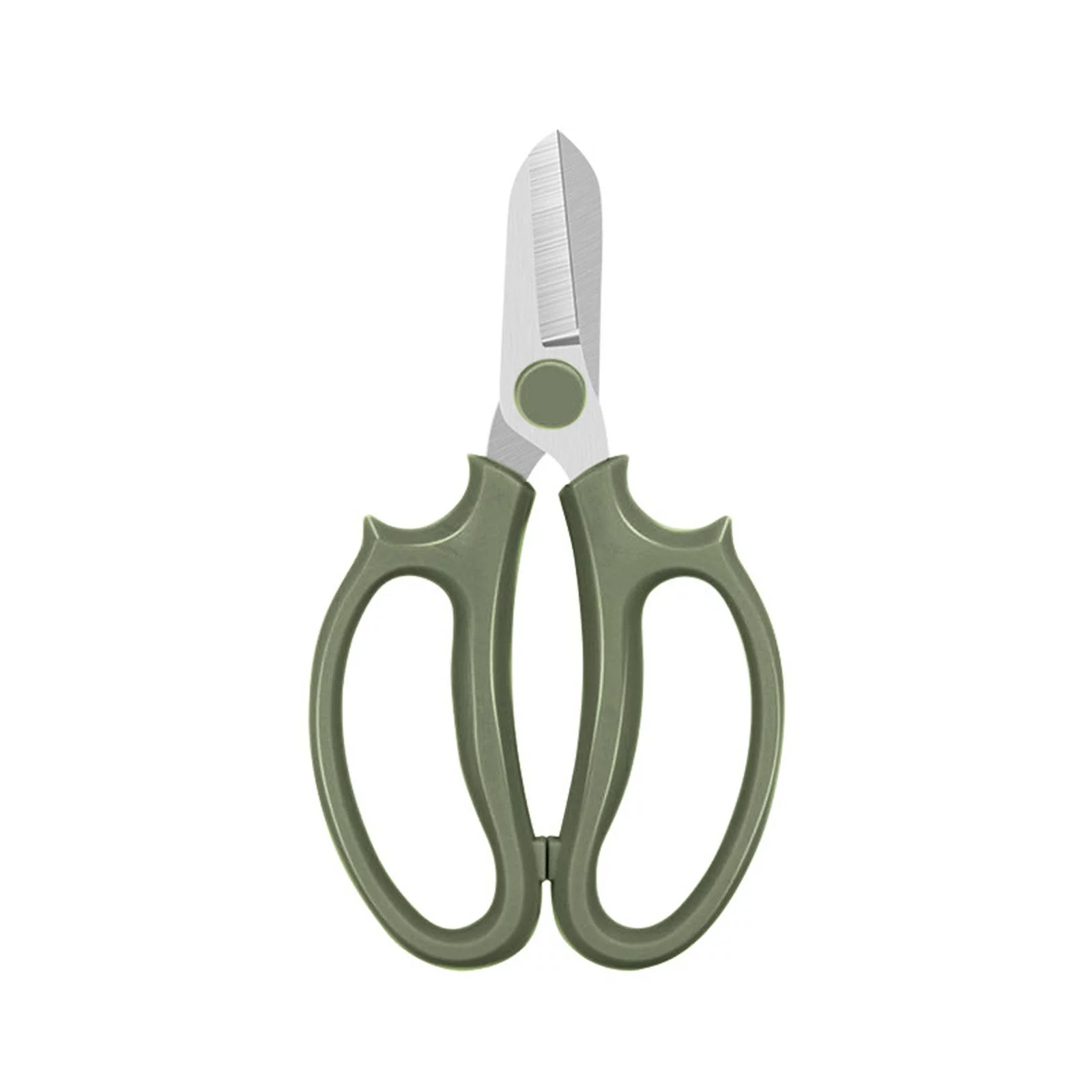 DYWADE July 4 Garden Flower Scissors Thickened Stainless Steel Flower Scissors Strong Trimmer for Flowers Branches and Leaves E One Size