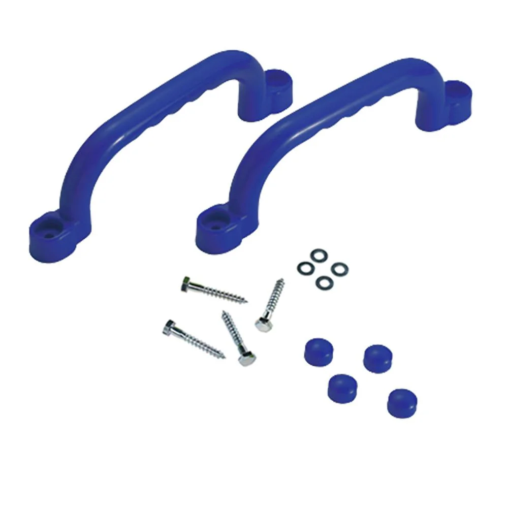 1 Pair New DIY Gifts Kids Children Playground Mounting Hardware Kits Swing Toy Accessories Climbing Frame Nonslip Handle Grips BLUE
