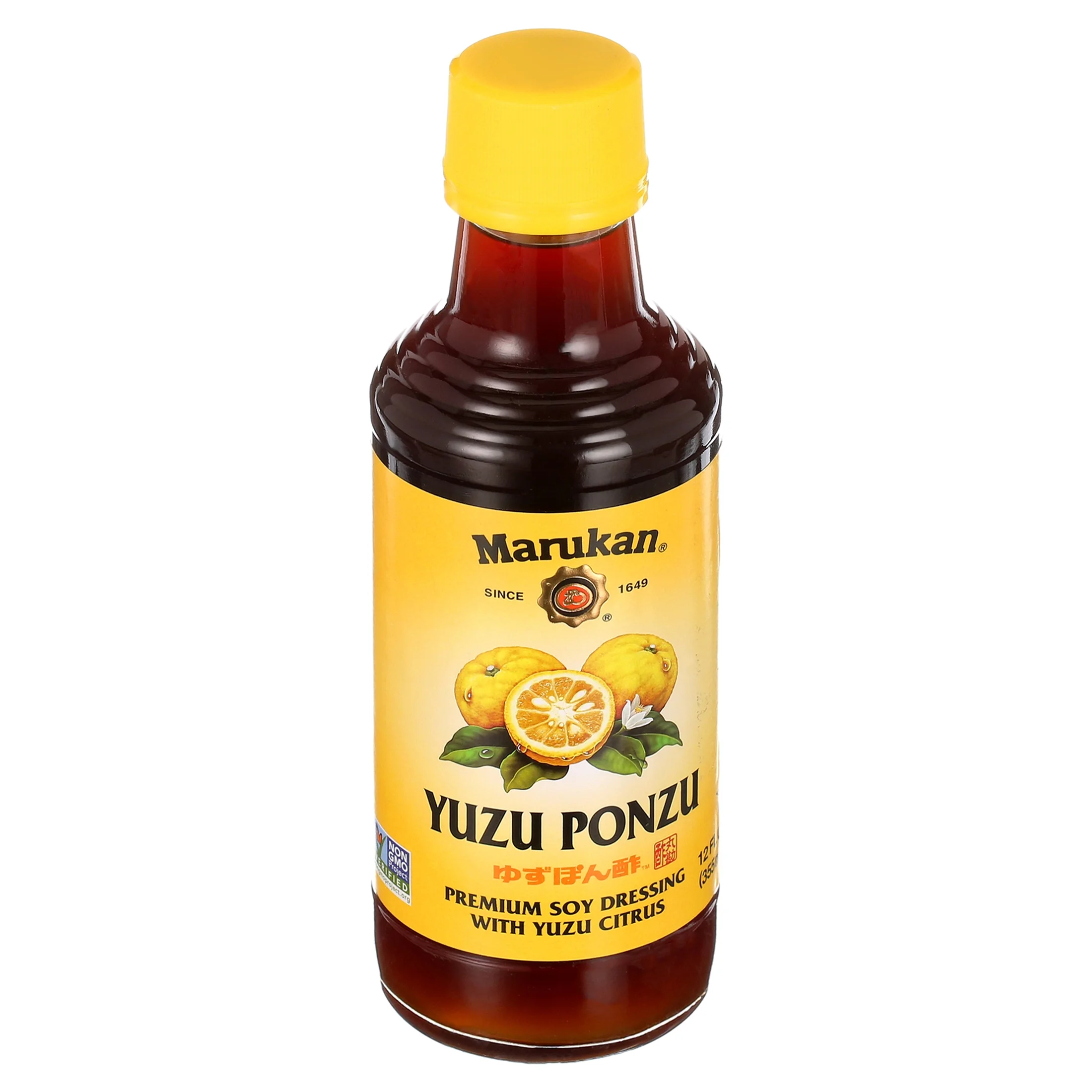 Marukan Yuzu Ponzo Premium Soy Dressing With Yuzu Citrus, 12 Oz