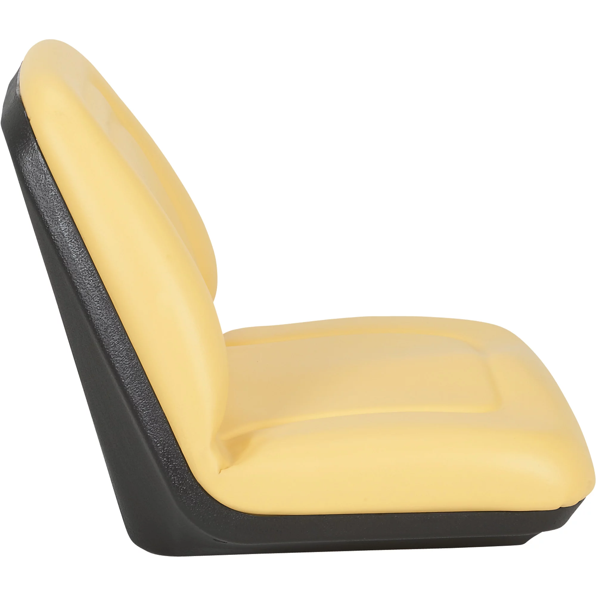 A & I Deluxe Mid-Back Utility Lawn Mower Seat - Yellow, Model# TM555YL