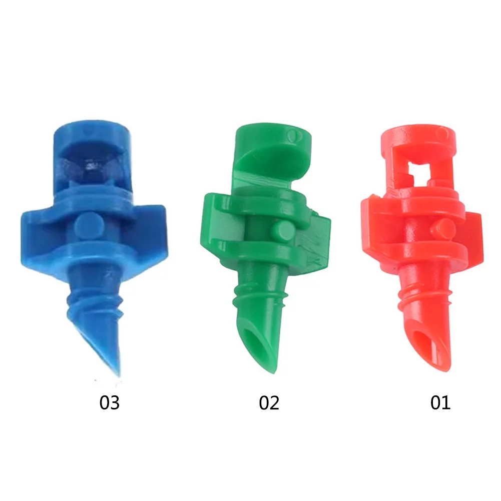 Sugeryy 50pcs*10 Micro Garden Lawn Water Spray Misting Nozzle Sprinkler Irrigation
