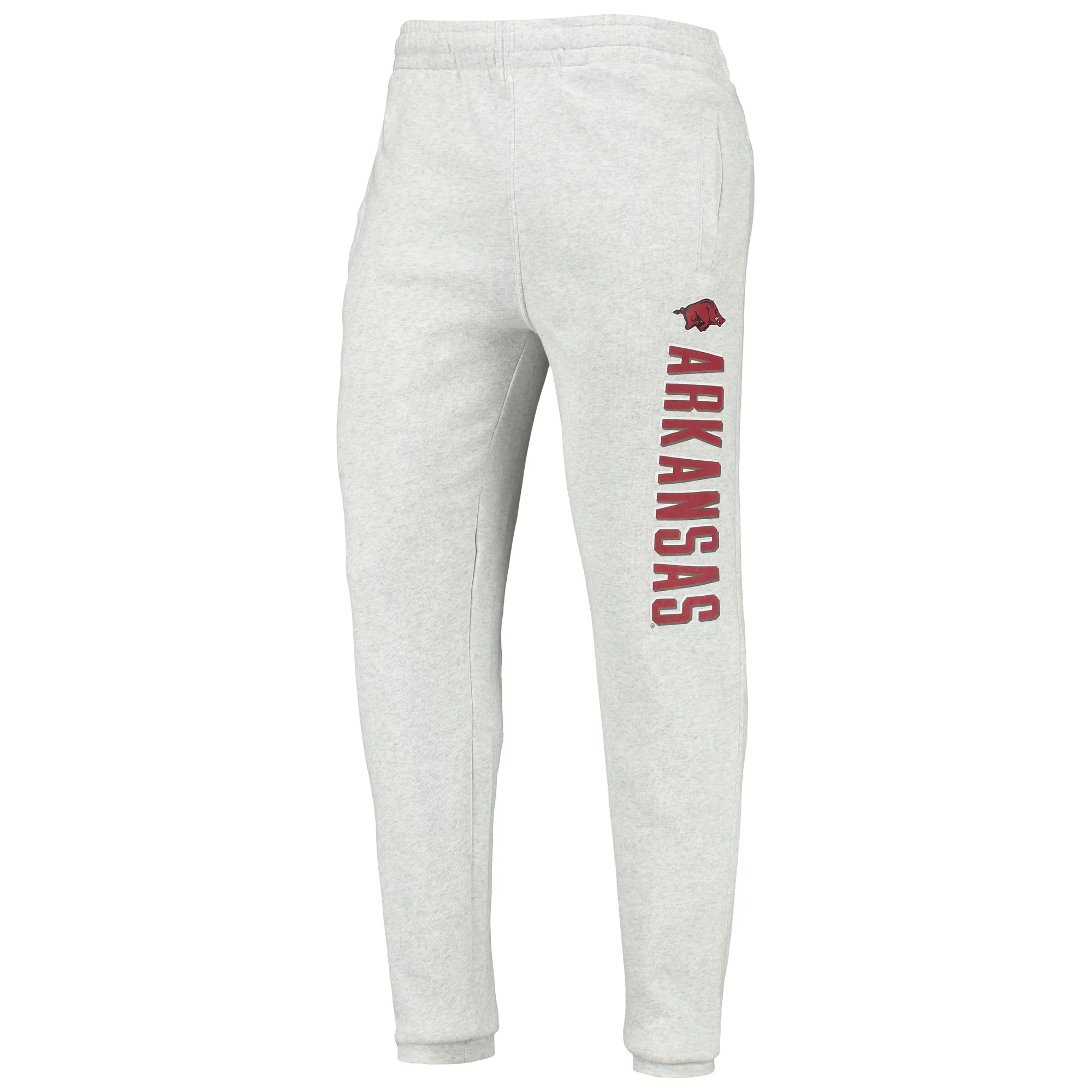 Men's Russell Athletic Ash Arkansas Razorbacks Jogger Pants