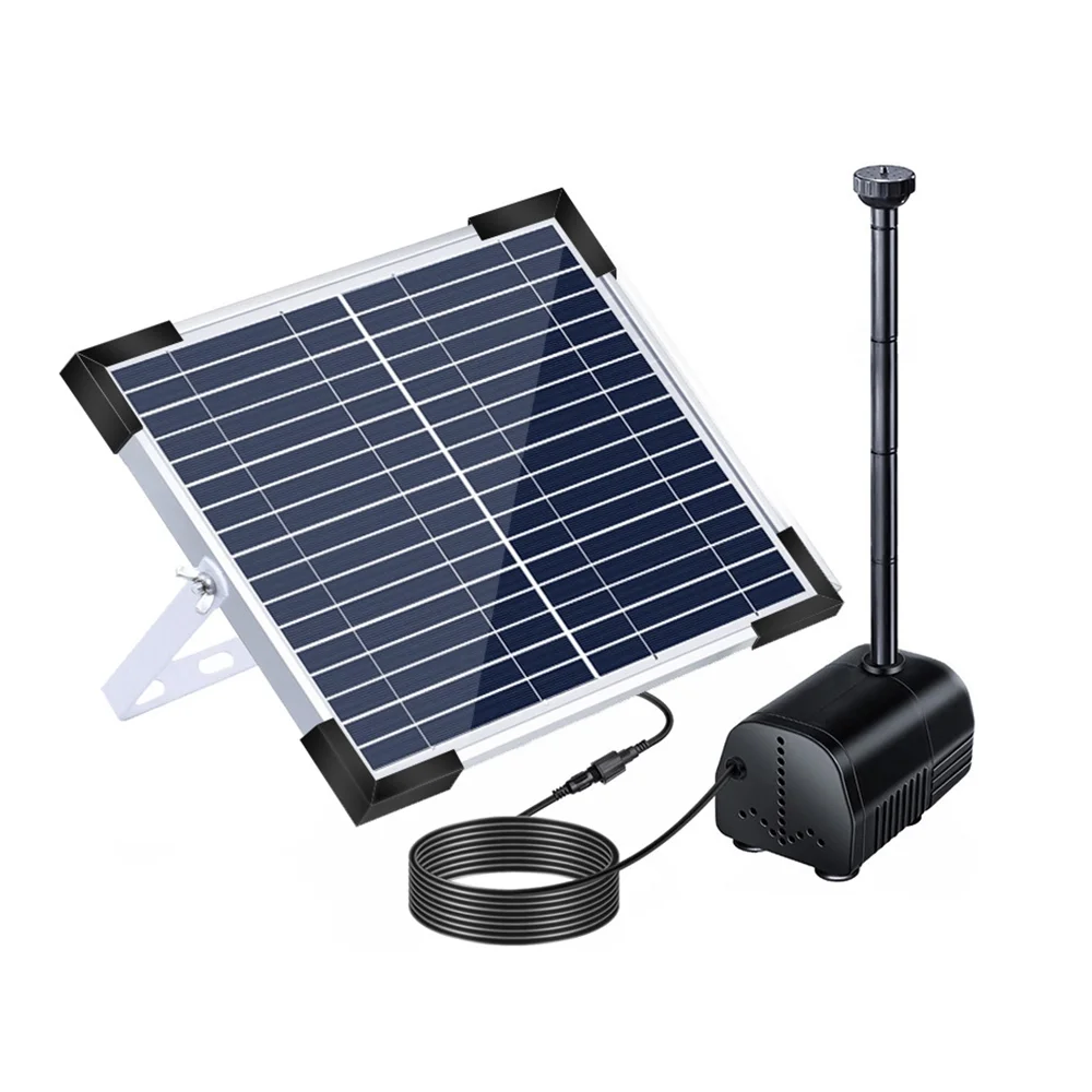 Dazzduo Fountain,Solar Water Pump 17V 10W Equipment Equipment Solar Water 10W Equipment Solar Water Pump Decorative Solar