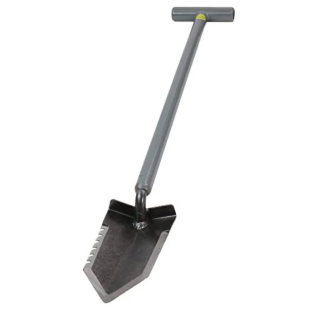 Lesche Sampson Pro-Series T-Handle Shovel with Serrated  31” Tall