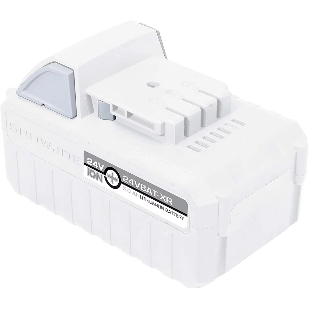 Restored Snow Joe 24VBATXR Sun Joe iON Plus 24VBATXR Pro LithiumIon Battery 24V 5.0 Ah (Refurbished)