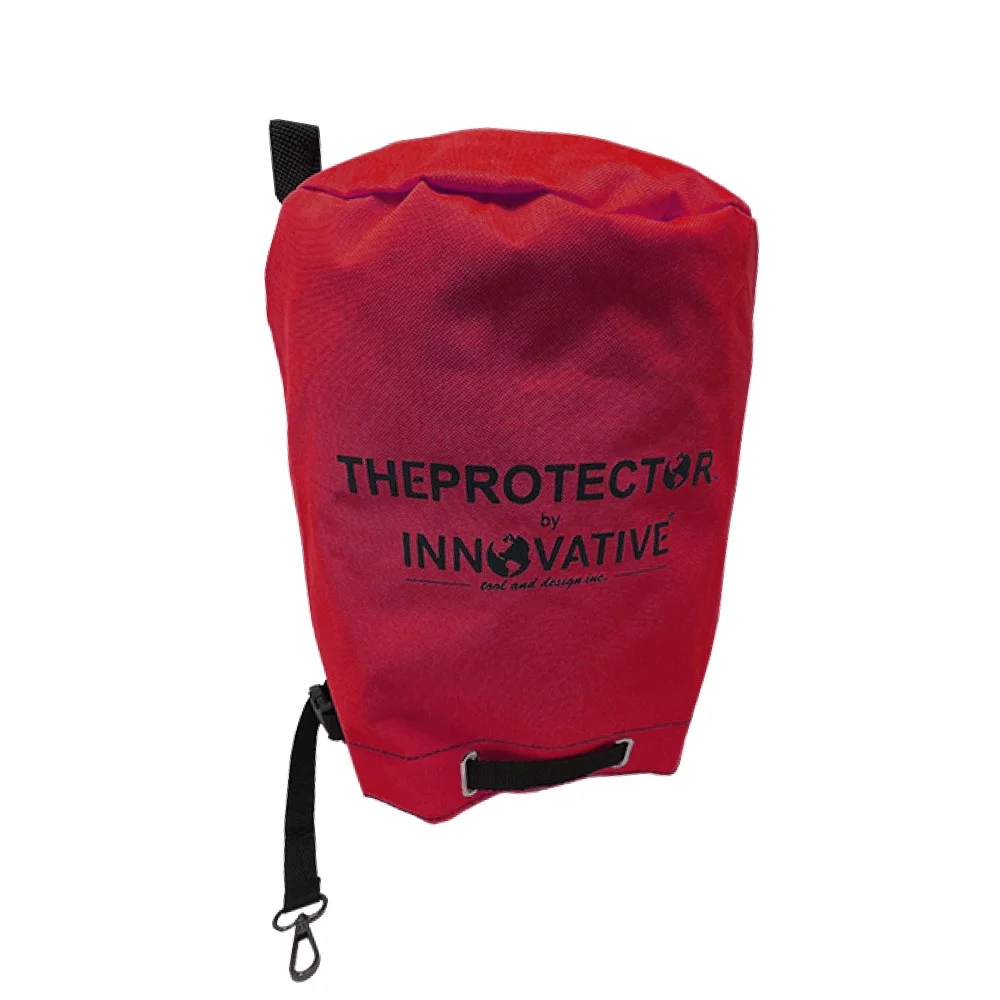 Trimmer cover, trimmer wrap, weed Wacker cover, weed eater wrap, cover, wrap (Red)