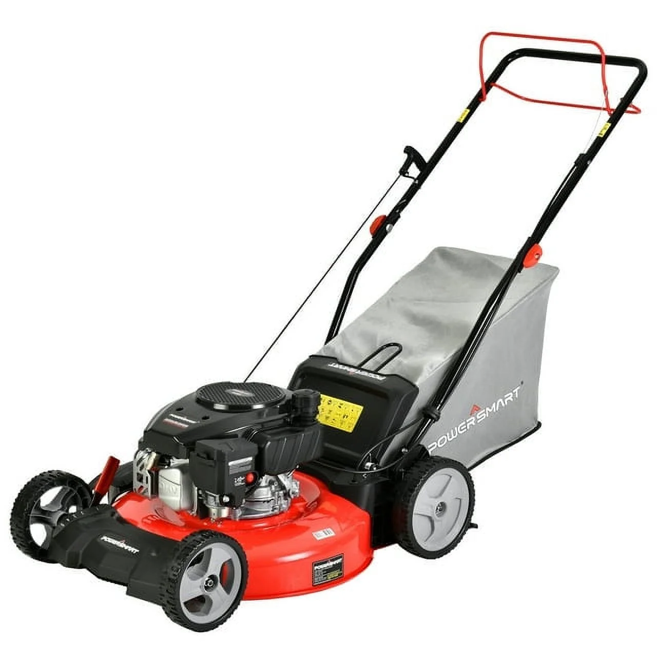 PowerSmart Self-Propelled Gas Powered 22 inches 3-in-1 Lawn Mower with 140cc B&S Engine