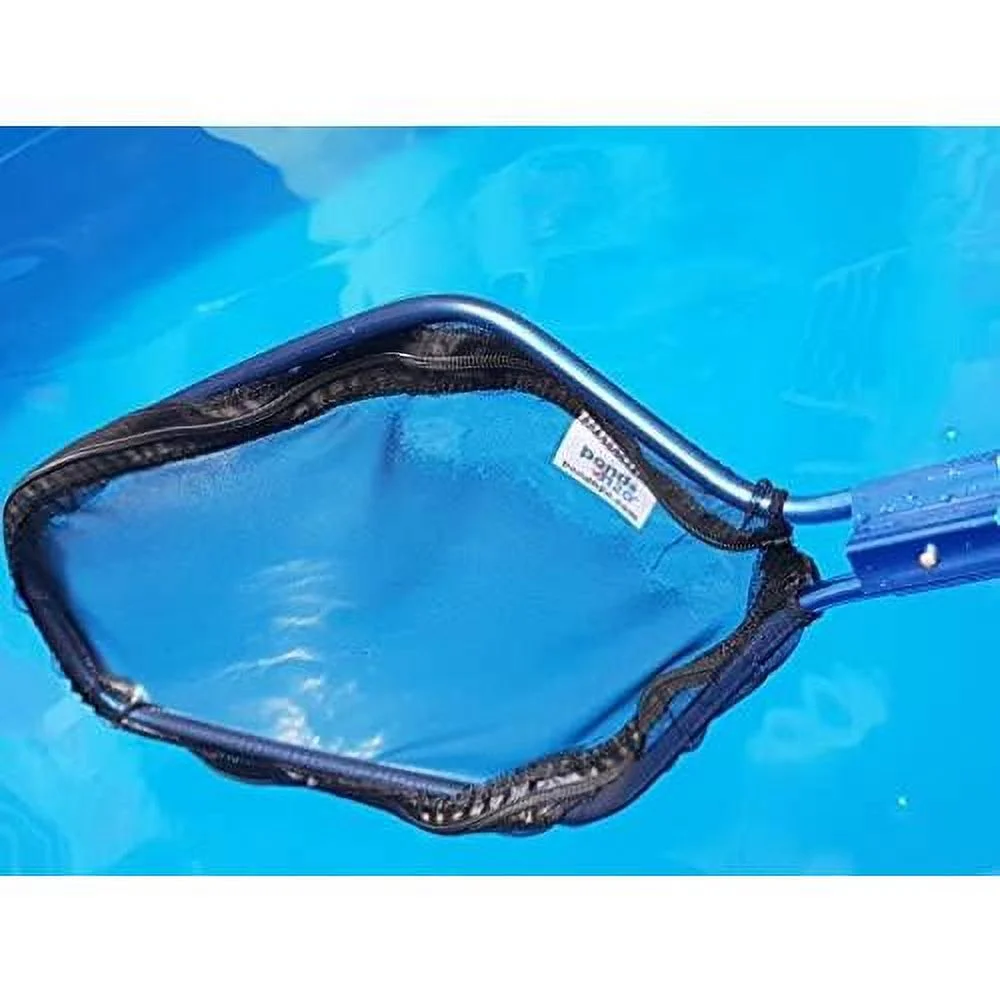 Heavy Duty Pond Skimmer Net With 9' 8'' Telescopic Pole, Remove Debris From Water Garden Koi Fish Pond Or Pools