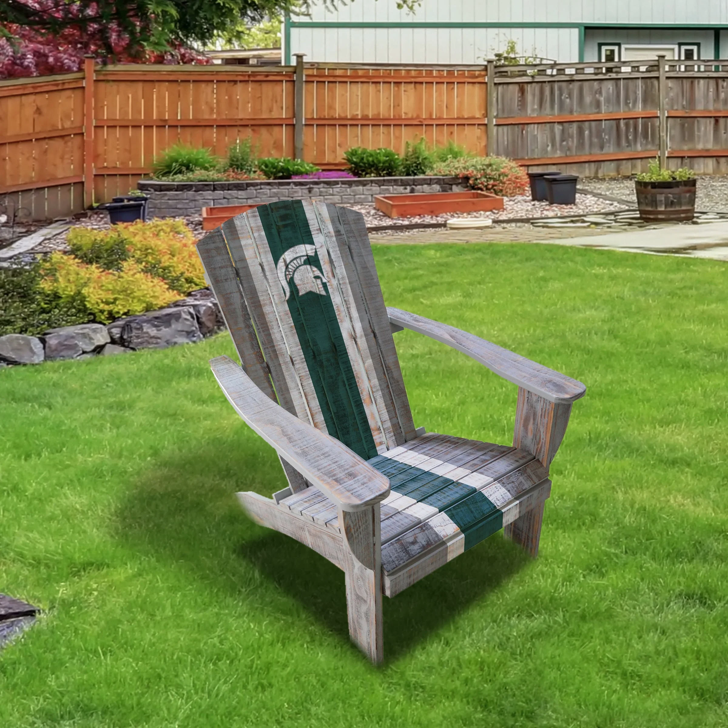 NCAA Michigan State Spartans Adirondack Chair