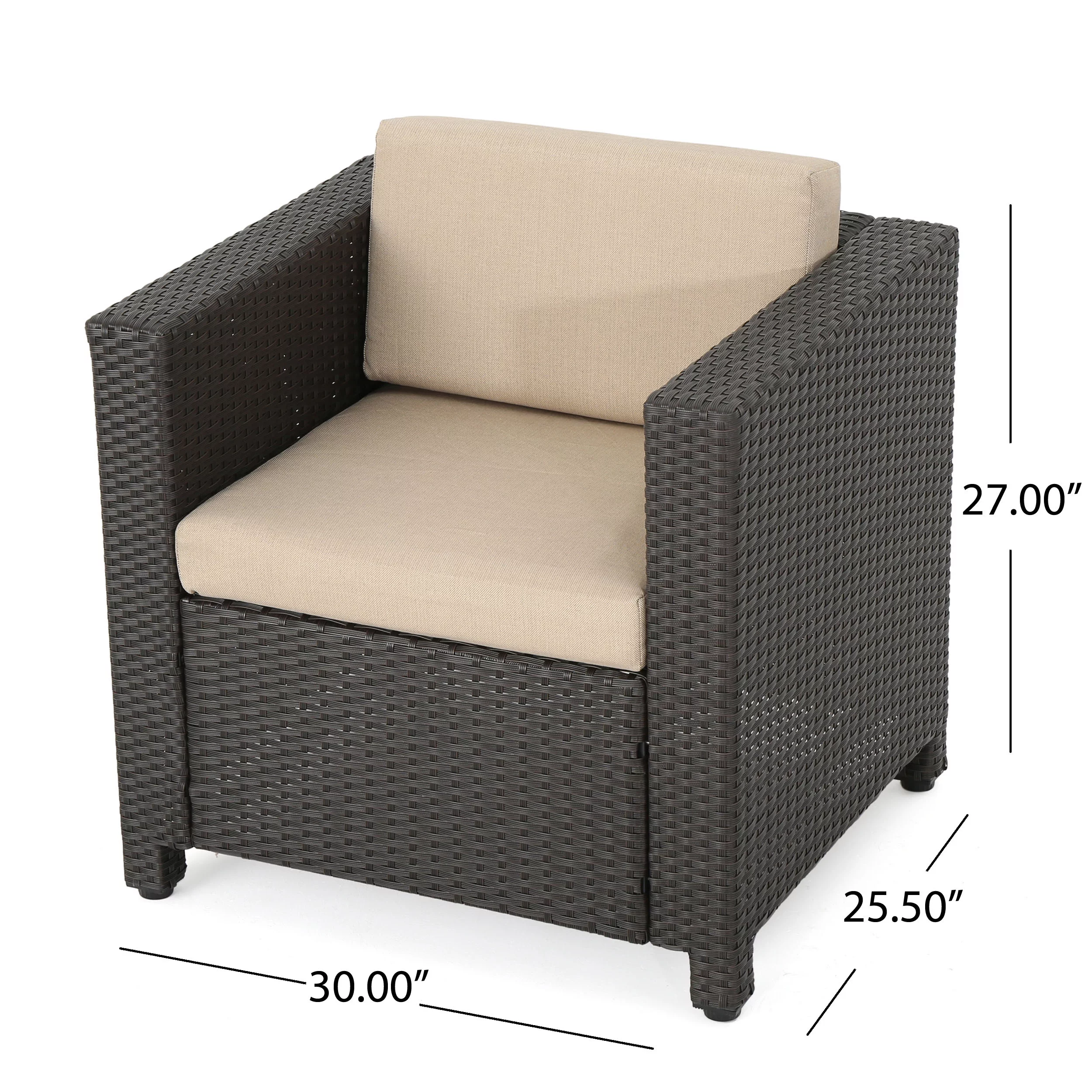 Modern Design,The Frame of The Sturdy and Durable Iron Chair Provides Durability and Robustness,Detachable Cushion,Has An Easy-to-use Zipper, Making It Easy To Clean and Replace,Puerta Club Chair Mp4