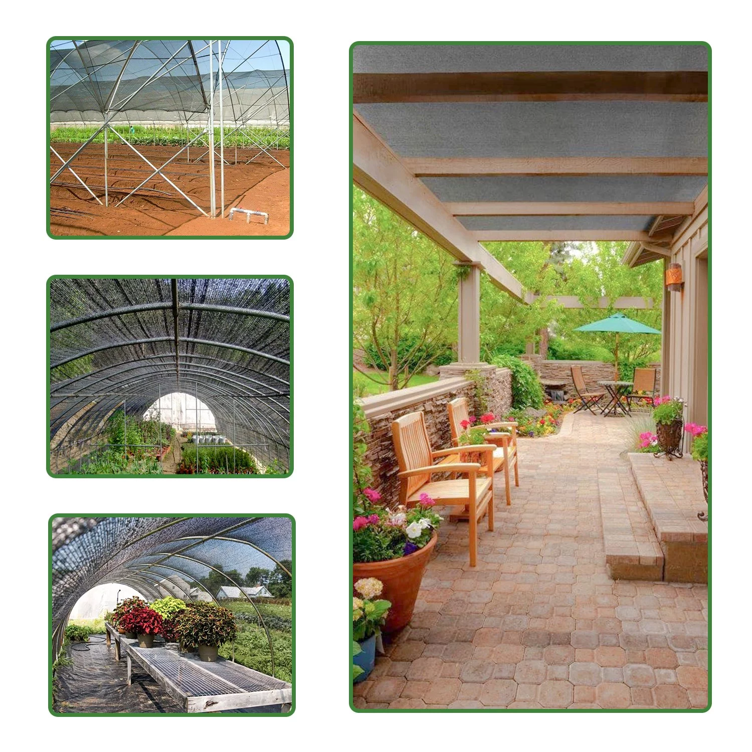 10'x50'Black Shading Net, Densified Thickened Courtyard Balcony Sunshade Greenhouse Agricultural Shading Net