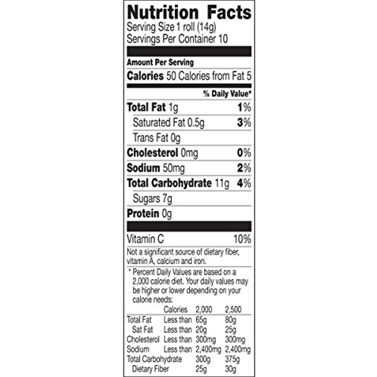 Fruit Roll-Ups Fruit Snacks, Strawberry, 5 Oz, 10 Ct