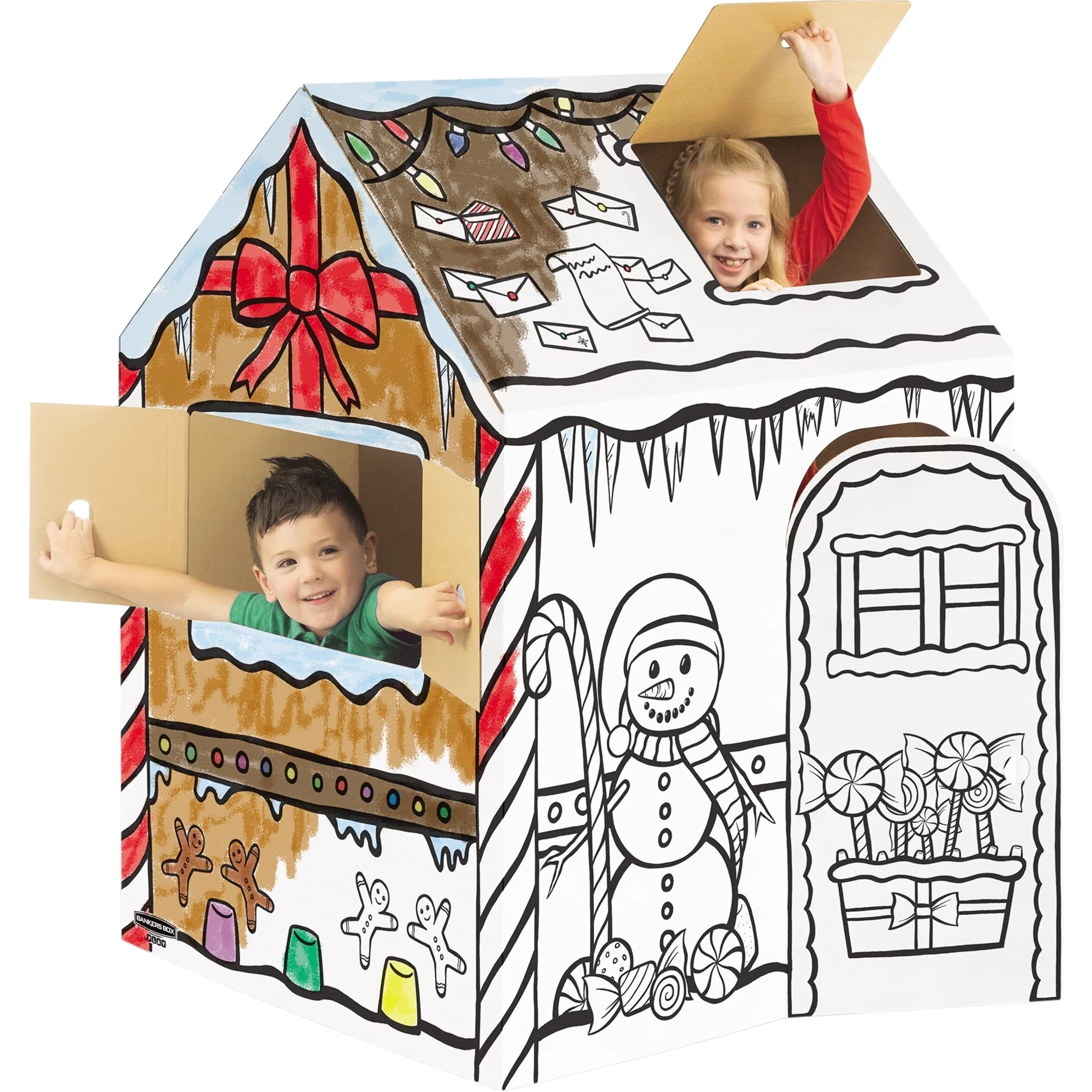 Bankers Box at Play Holiday Gingerbread Playhouse (1230601)