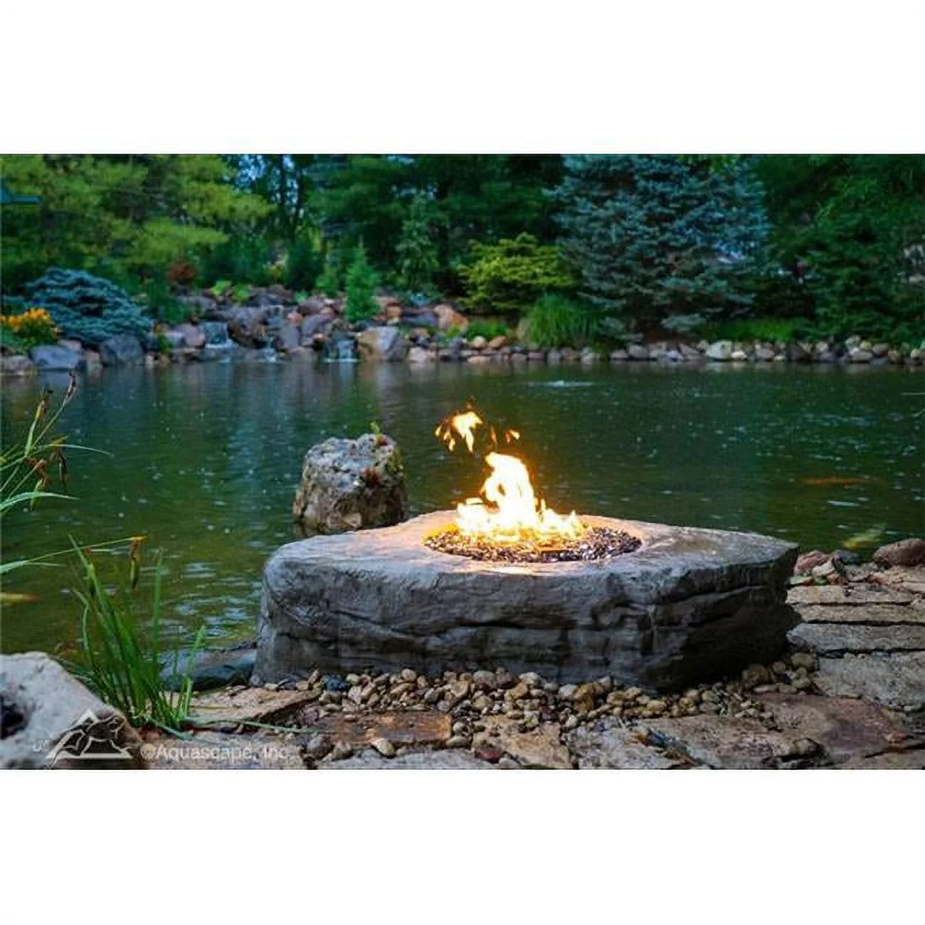 Aquascape 58091 Faux Stone Fire Pit