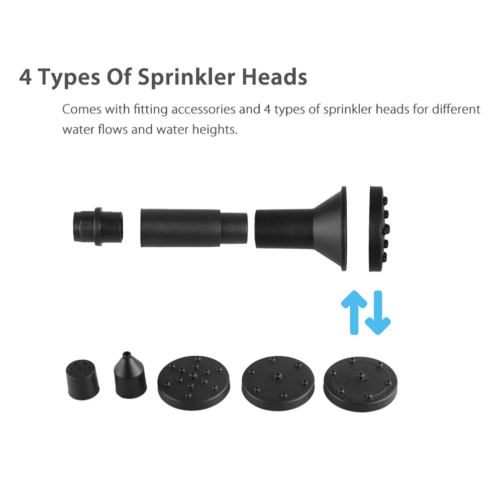 Uadme 1.4W Solar Powered Panel - Submersible Water Panel Fountain Pump Pond Pool Fountain Kit