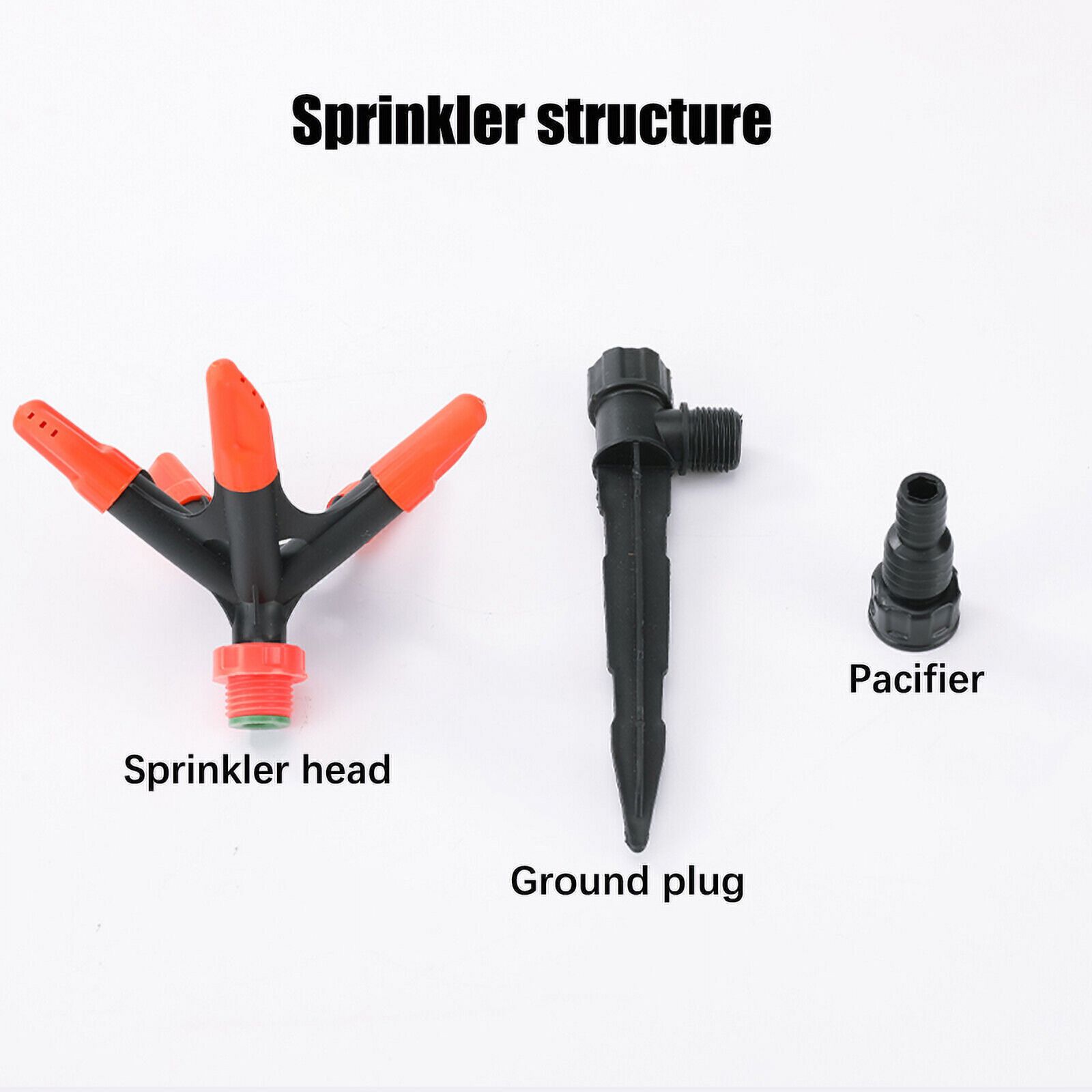 Lawn Garden Water Sprinklers Rotate Spray Sprinkler Automatic 360 Degree Rotating