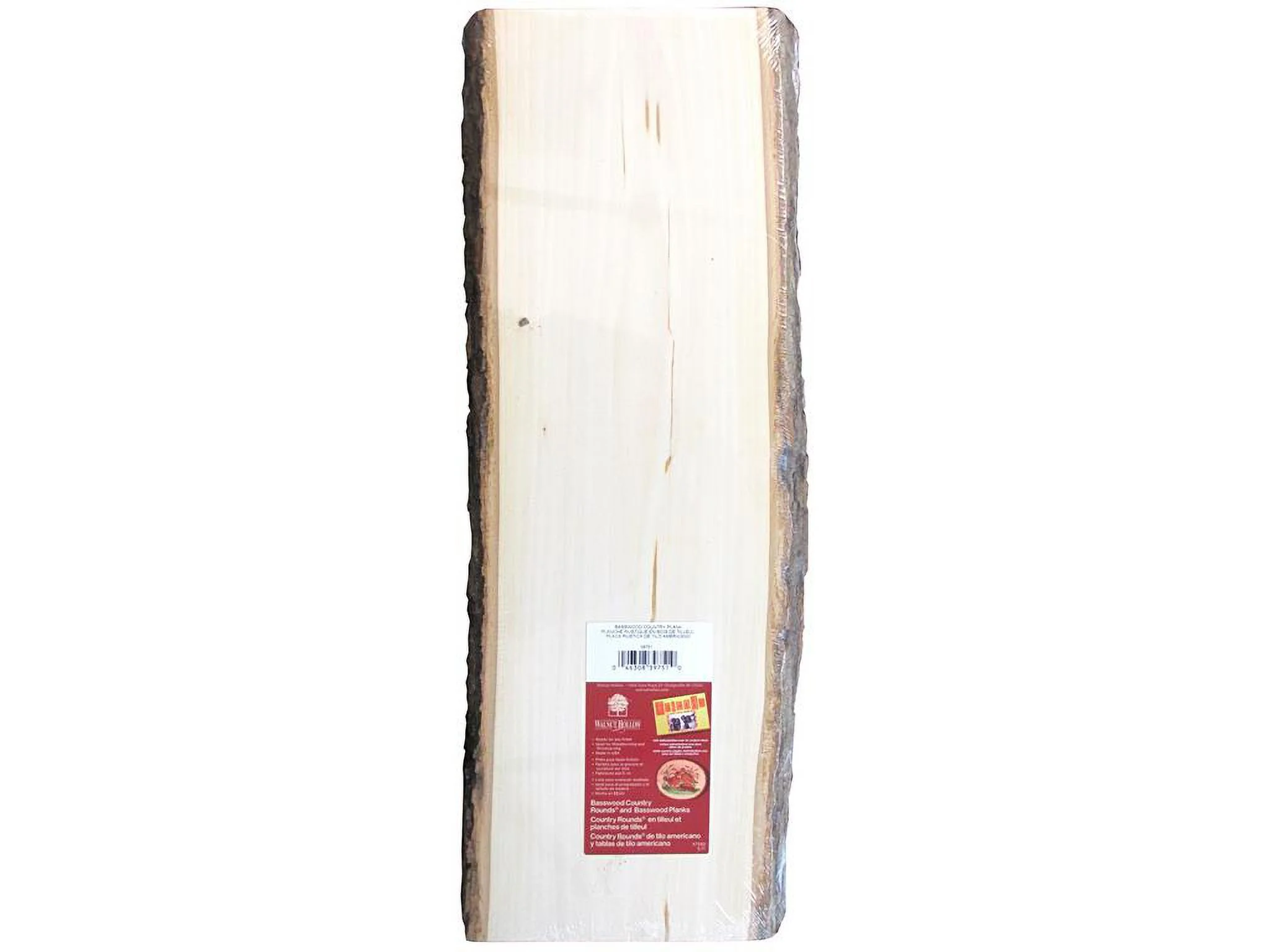 Walnut Hollow Basswood Country Plank 7-9x23