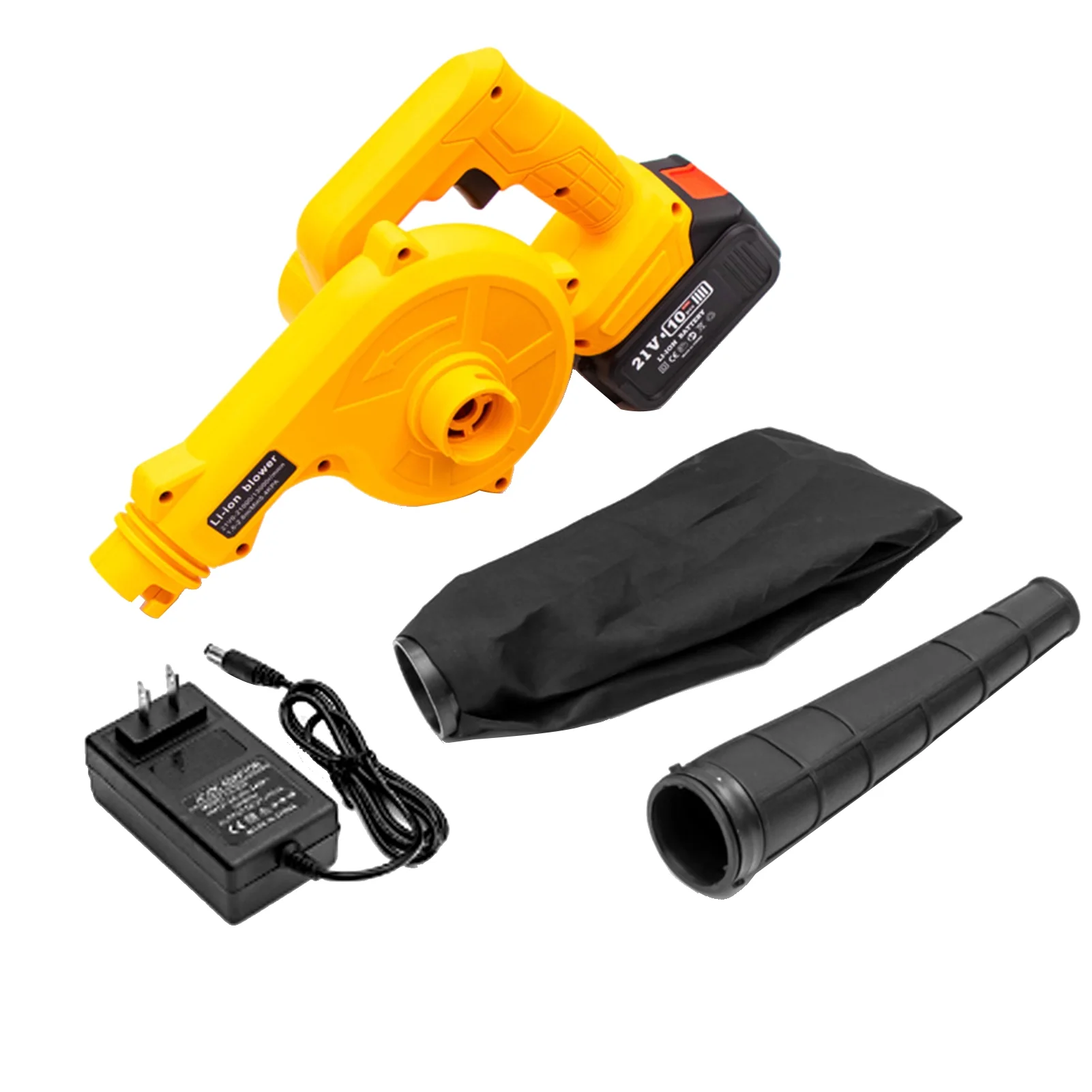 Dadypet Electric Blower,Blower 3000mAh Lithium Snow Leaf Blower Power Small Lithium Blower 3000mAh Small Hine Snow Blower 21V Blower Lawn Care Handheld IUPPA Snow Work Around LAOSHE Debris Snow Work