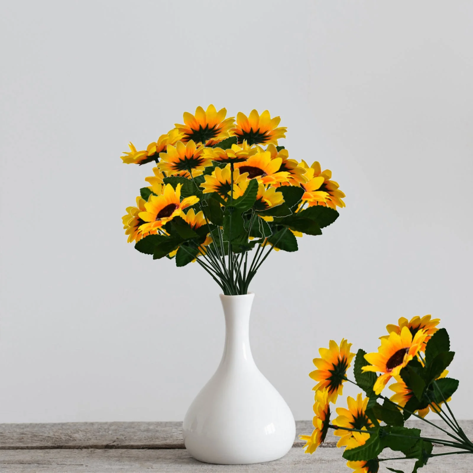 Bnnlsa Artificial Flowers Home Decoration Simulation Sunflower Artificial Flower Stage Set Bundle