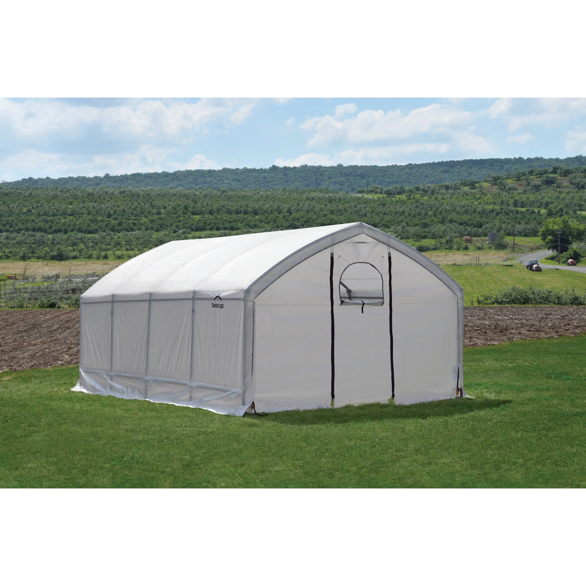 ShelterLogic AccelaFrame HD - 12' x 20' x 9' - Clear - Walk-In Greenhouse