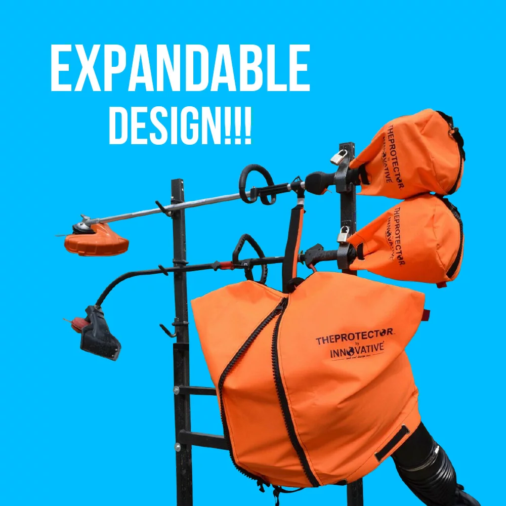 Trimmer cover, trimmer wrap, weedwacker cover, weedeater wrap, waterproof  ORANGE