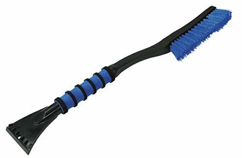 Mallory Cool Tool Snow Brush w/Integrated Scraper w/Foam Grip Handle, ASSORTED COLORS, 26