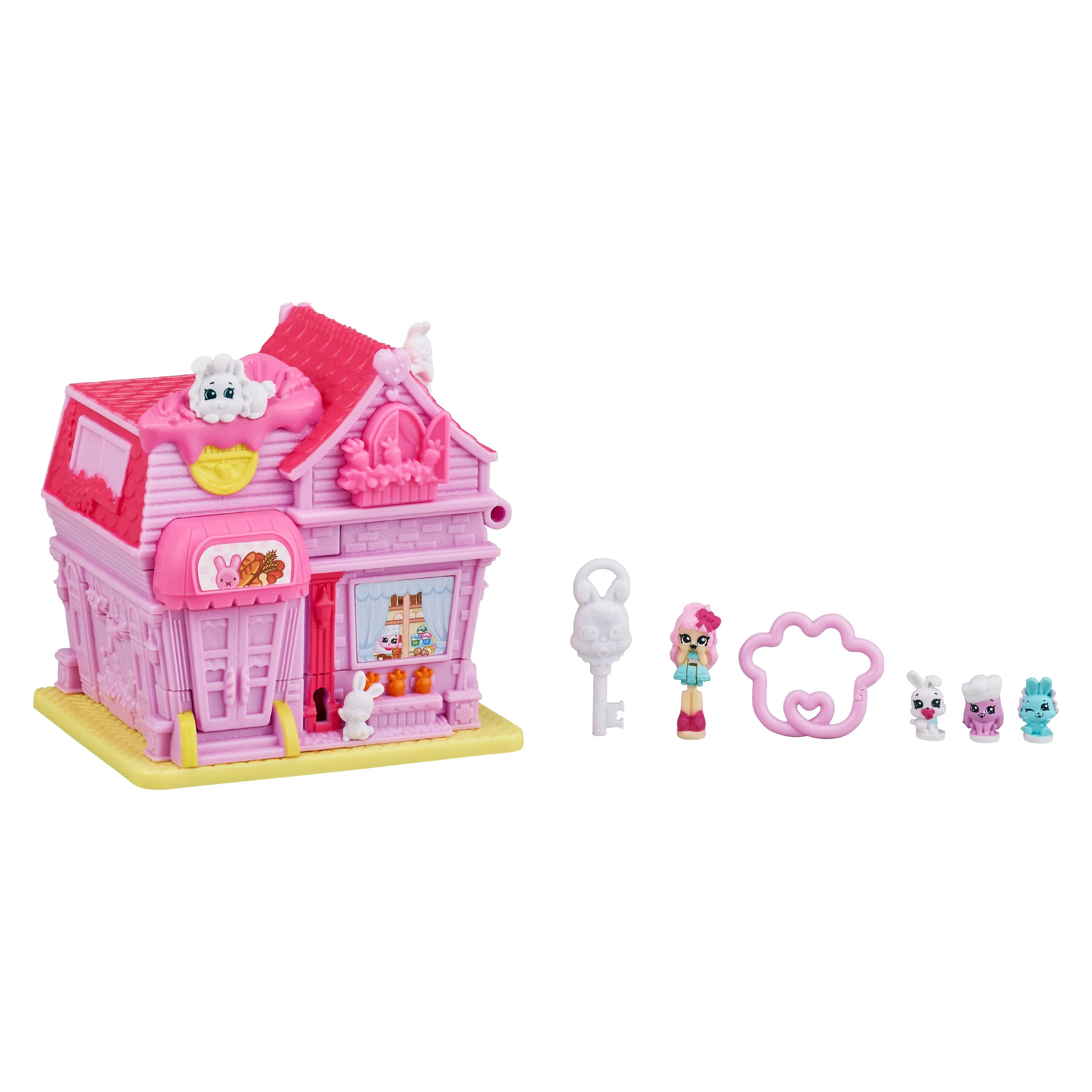 Shopkins Lil Secrets, Secret Doll Shops, Funny Bunny Bakery Playset