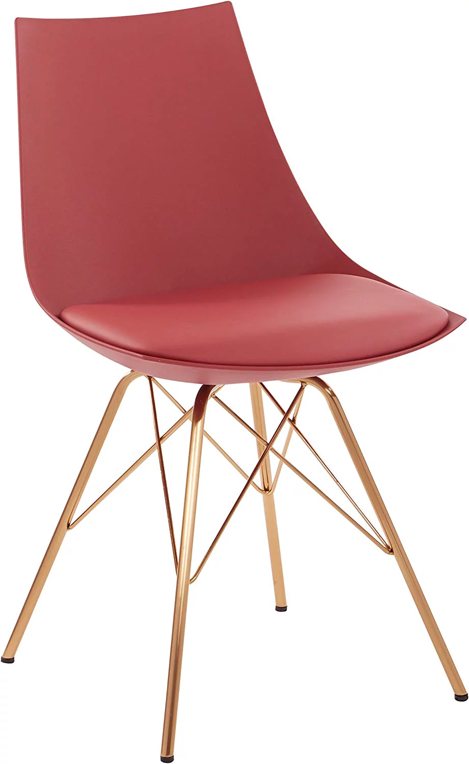WYZQ Oakley Mid-Century Modern Bucket Chair  Desert WYZQ