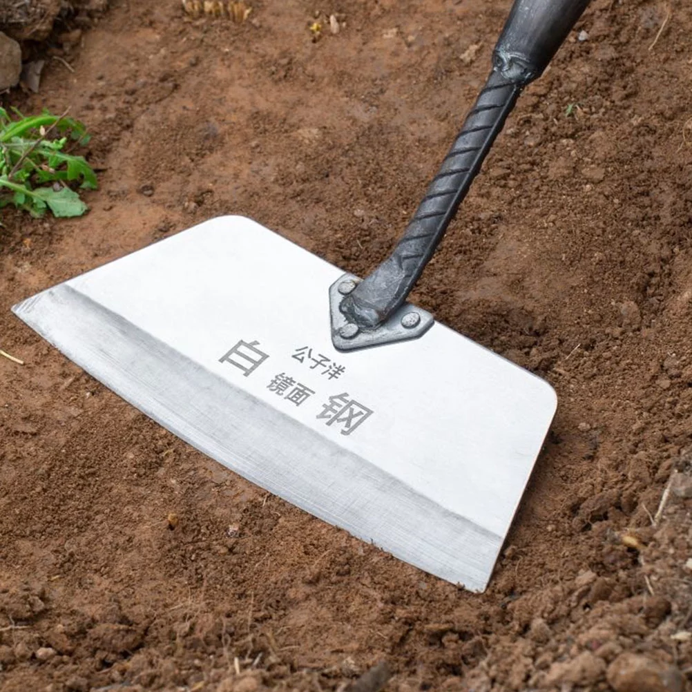 Guichaokj Hardened Shovel Garden Hand Shovel Weed Push Shovel Gardening Accessory for Weed Removal