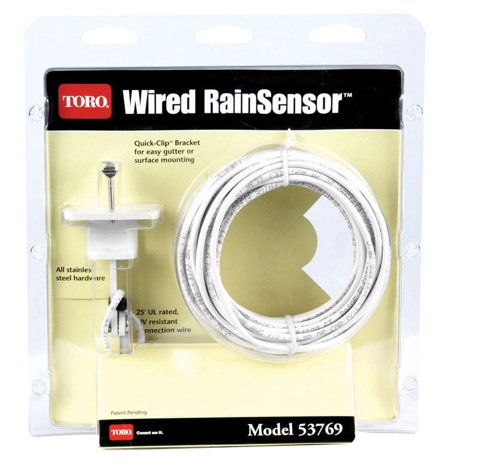 Toro 53769 Wired Rain Sensor