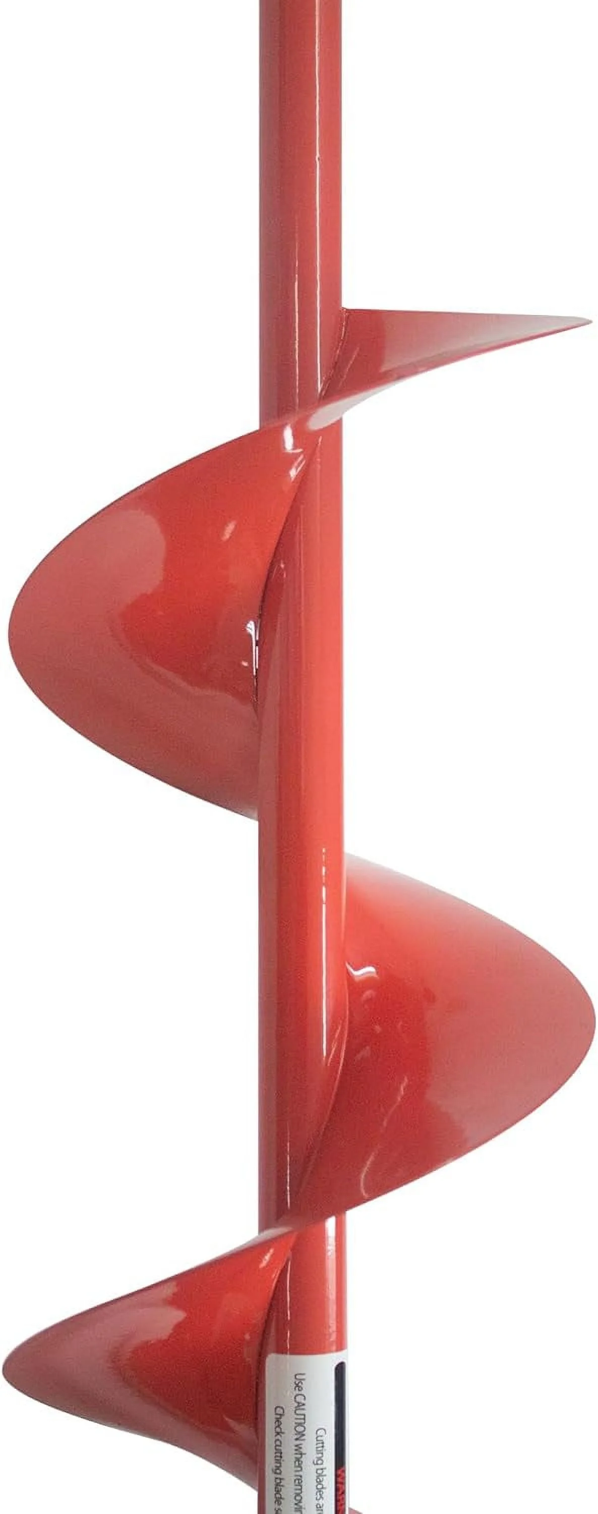 Folding Hand Auger With Dual-Curved Blades