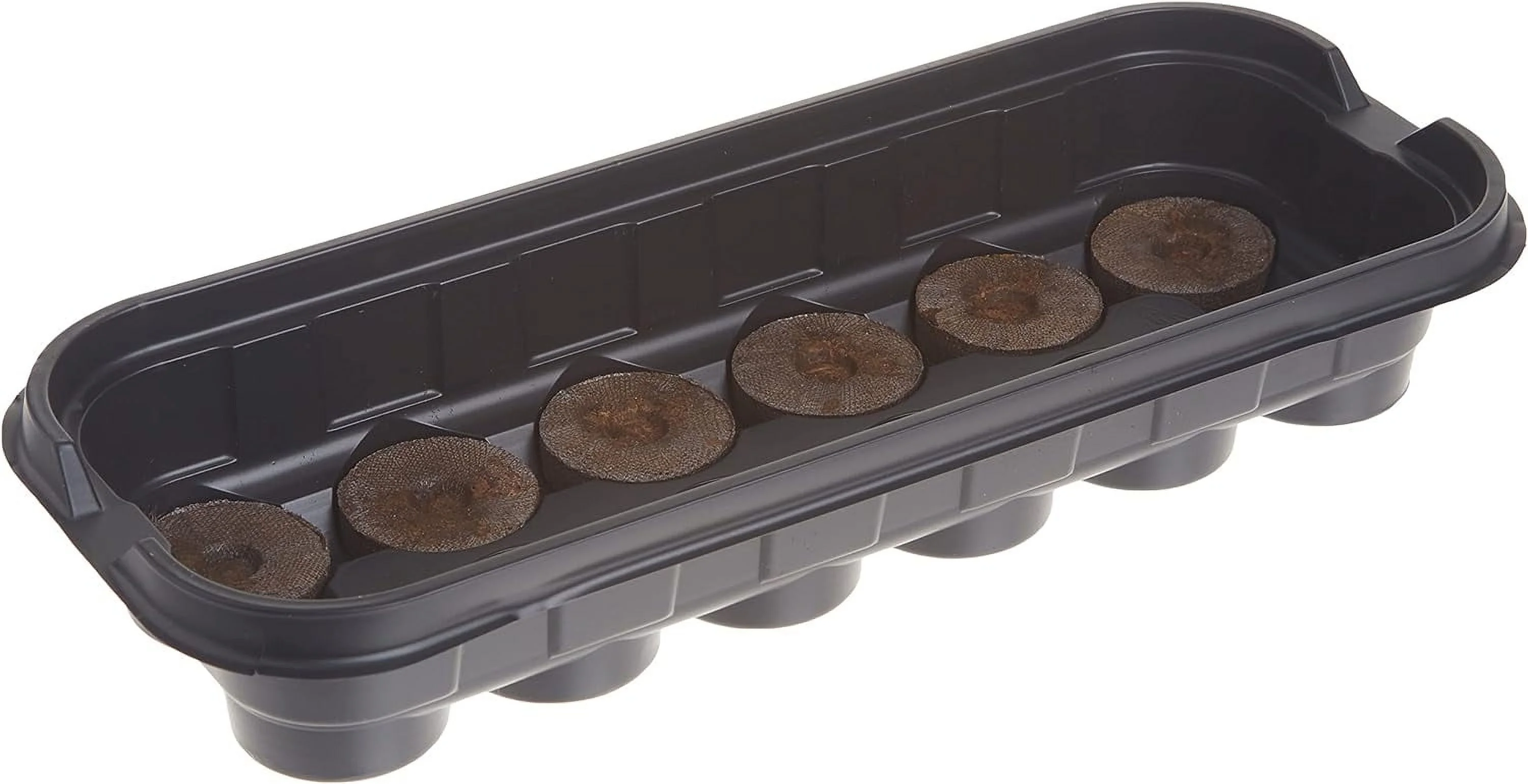 100055694 J312 12Pel Wndwsll Greenhouse, Mini, Black With Clear Dome