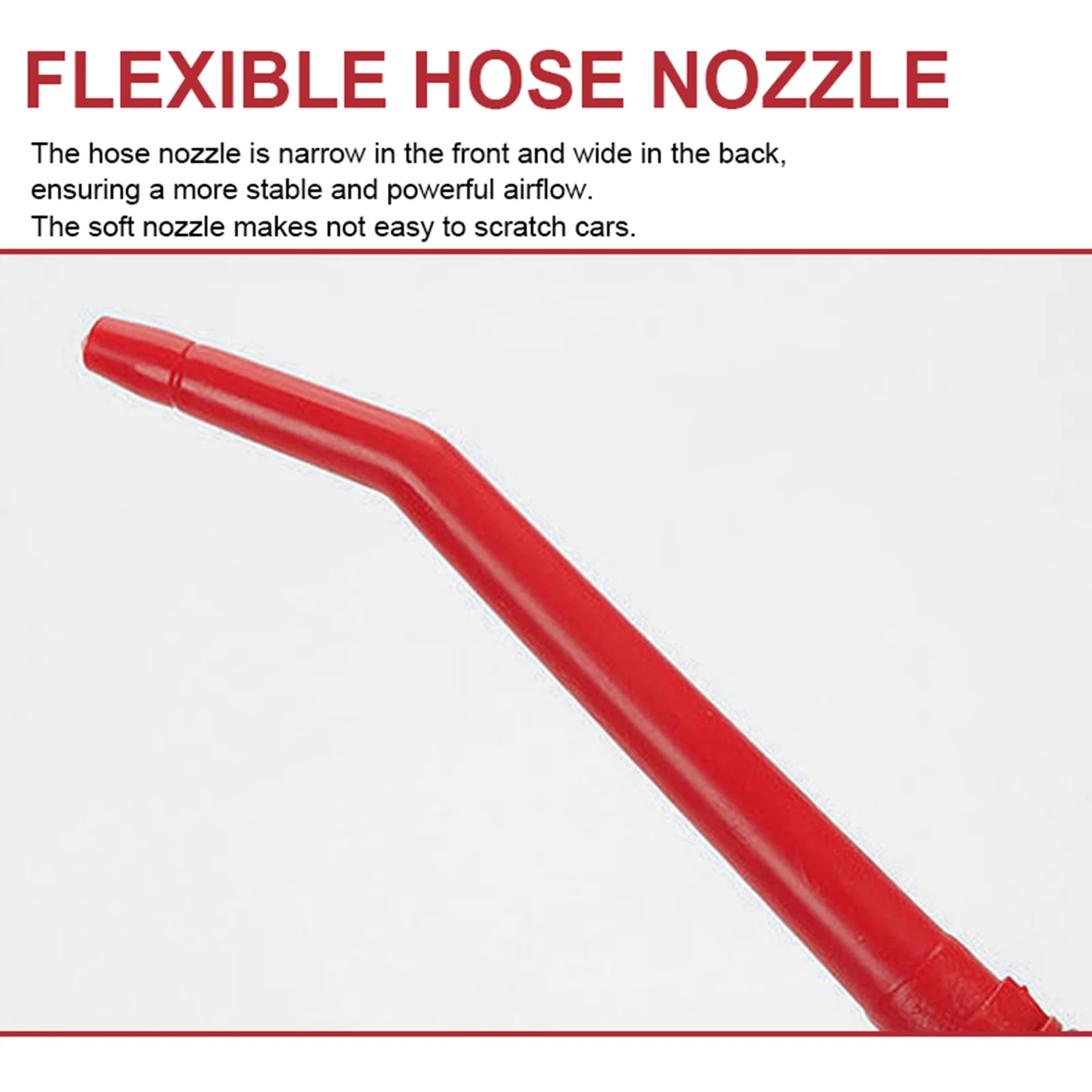 Moobody High Air Blower for Compressor, Electric Portable Dust Blower for Car Cleaning Computer Cleaning Household Cleaning