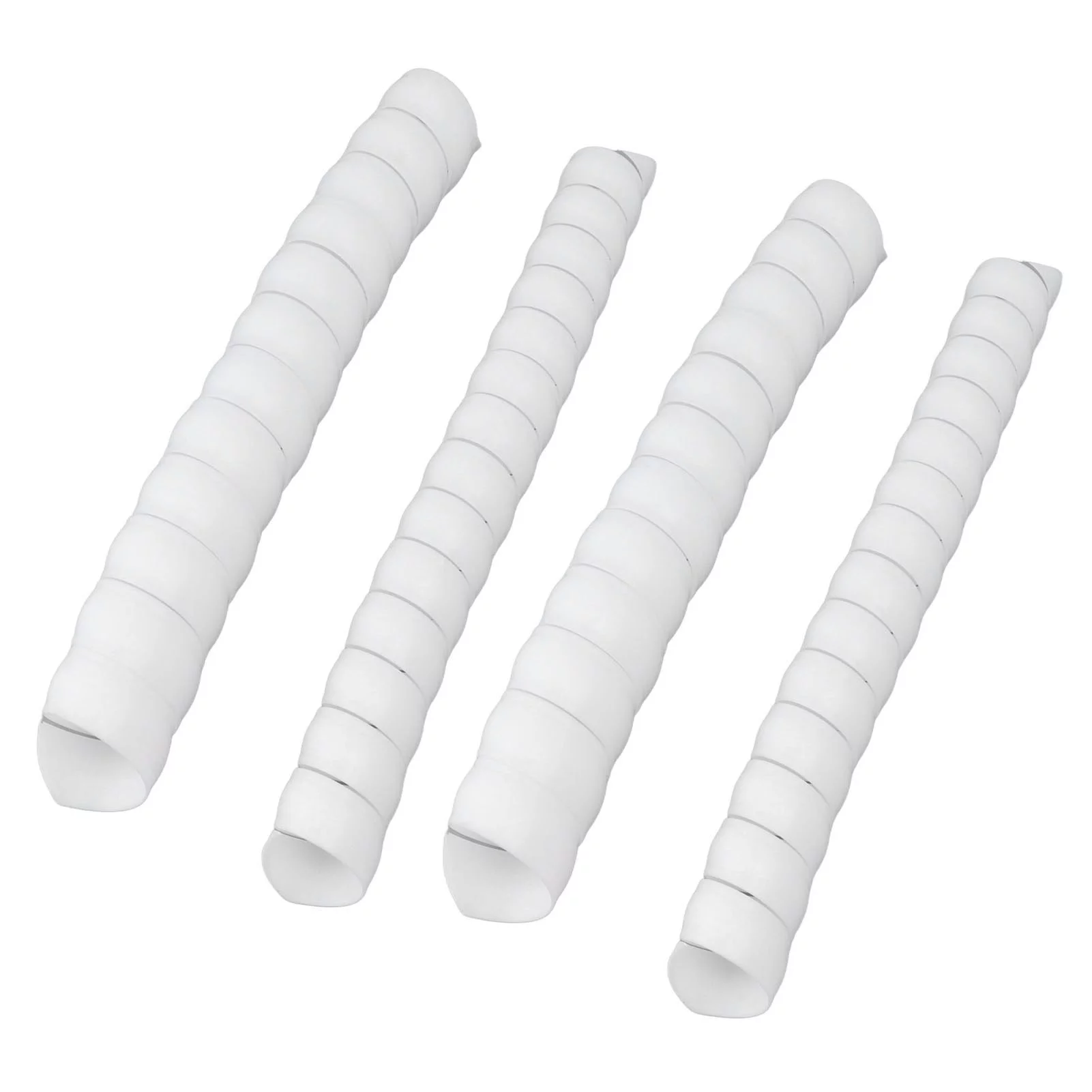 Verdant Touch Plastic Tree Trunk Protector Tree Trunk Protector Plastic Spiral Tree Guard Tree Bark Protector Tube Wraps to Protect Saplings Plants From Deer Rabbit Rodents Mowers 4pcs