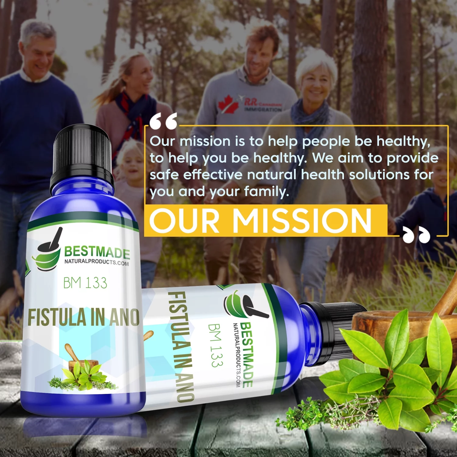 Fistula in Ano Treatment BM133 - Bestmade Natural Products